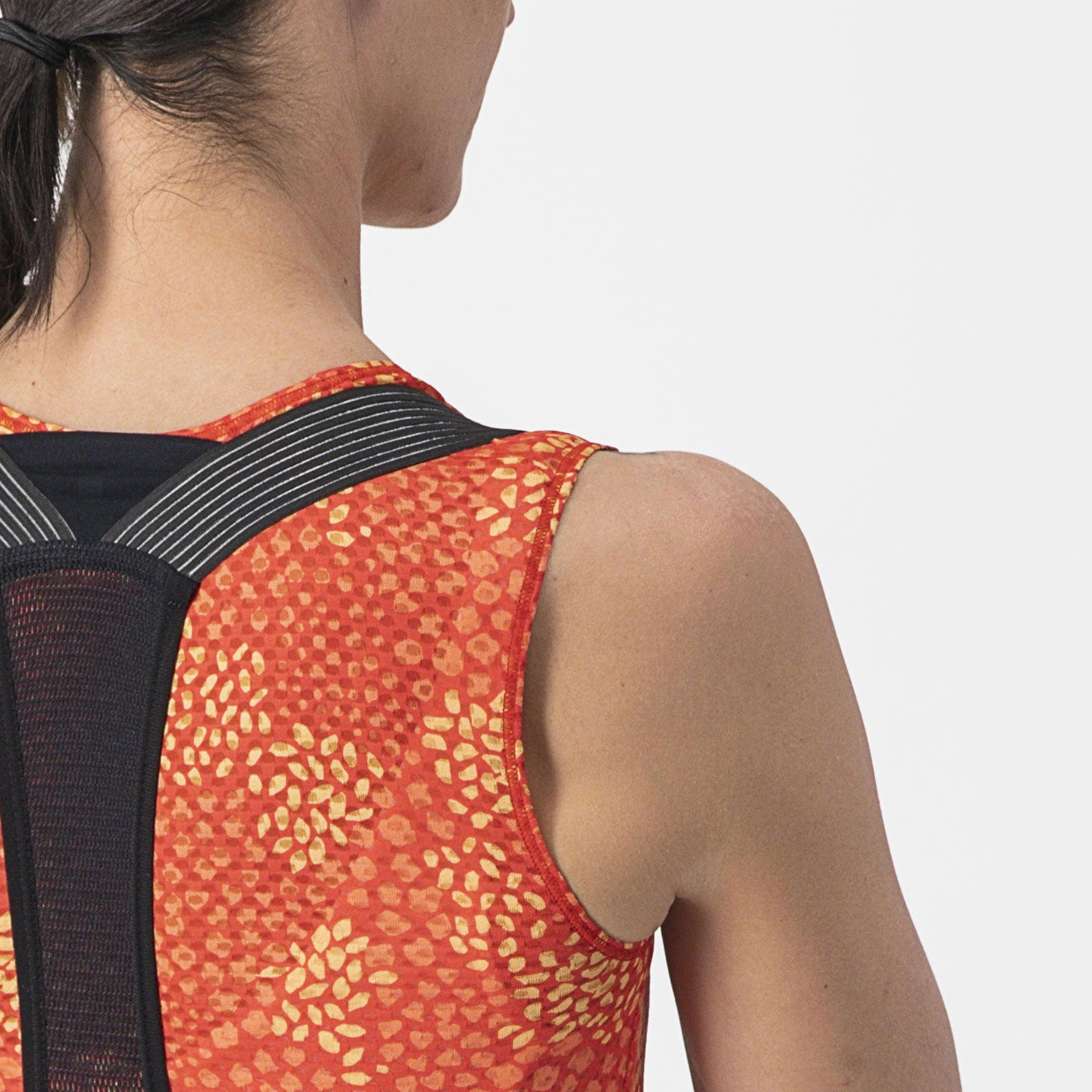 Castelli Pro Mesh 4 woman sleeveless base layer - Orange