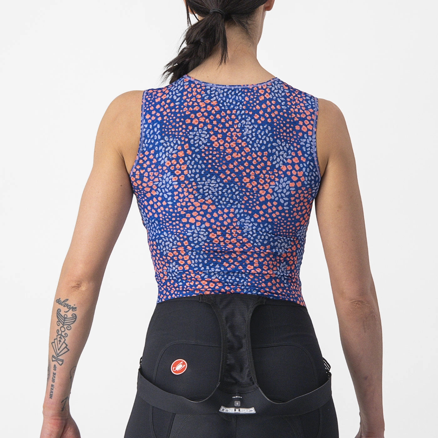 Castelli Pro Mesh 4 woman sleeveless base layer - Violet