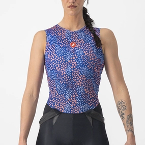 Castelli Pro Mesh 4 woman sleeveless base layer - Violet