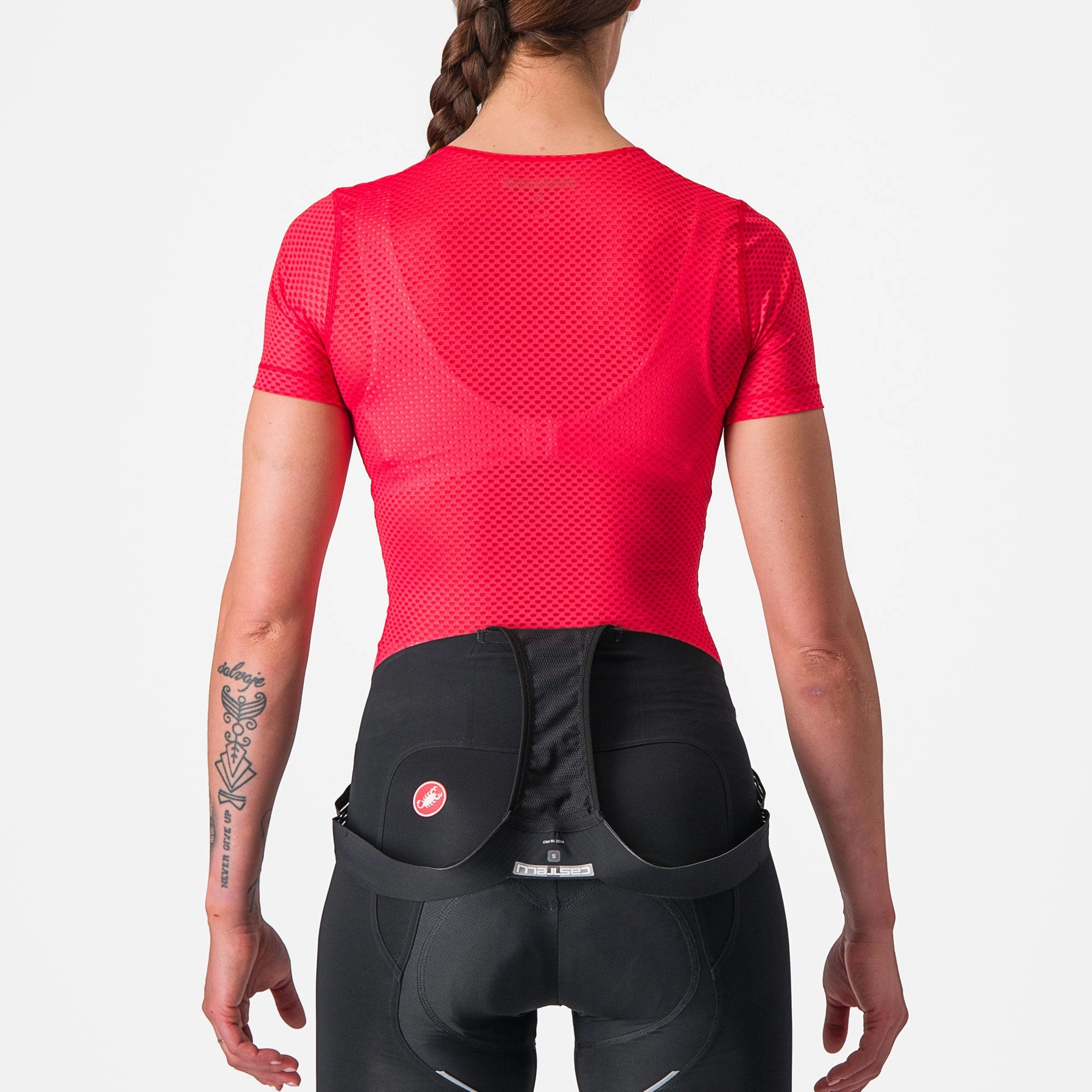 Castelli Pro Mesh 4 women underwear jersey - Red