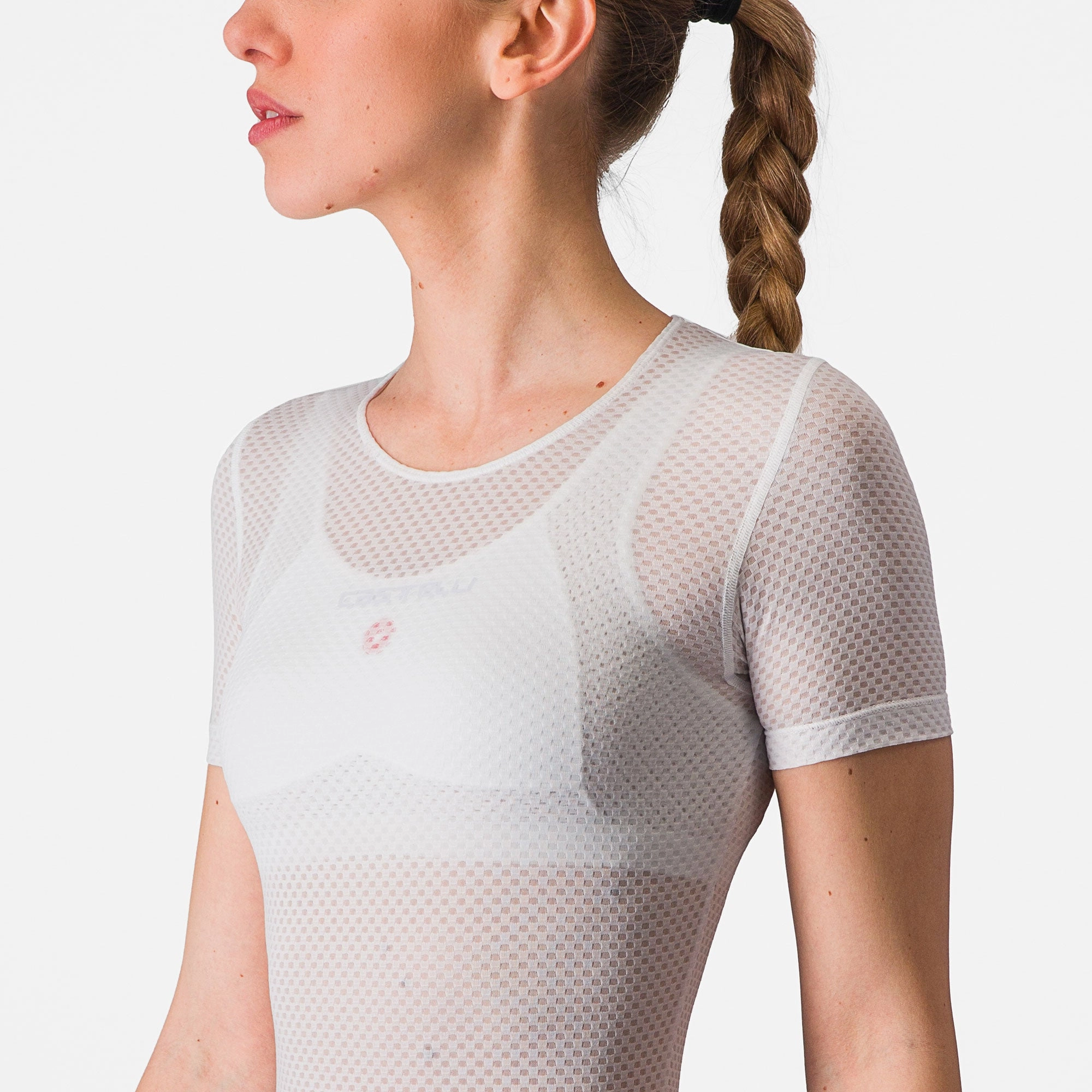 Castelli Pro Mesh 4 women underwear jersey - White