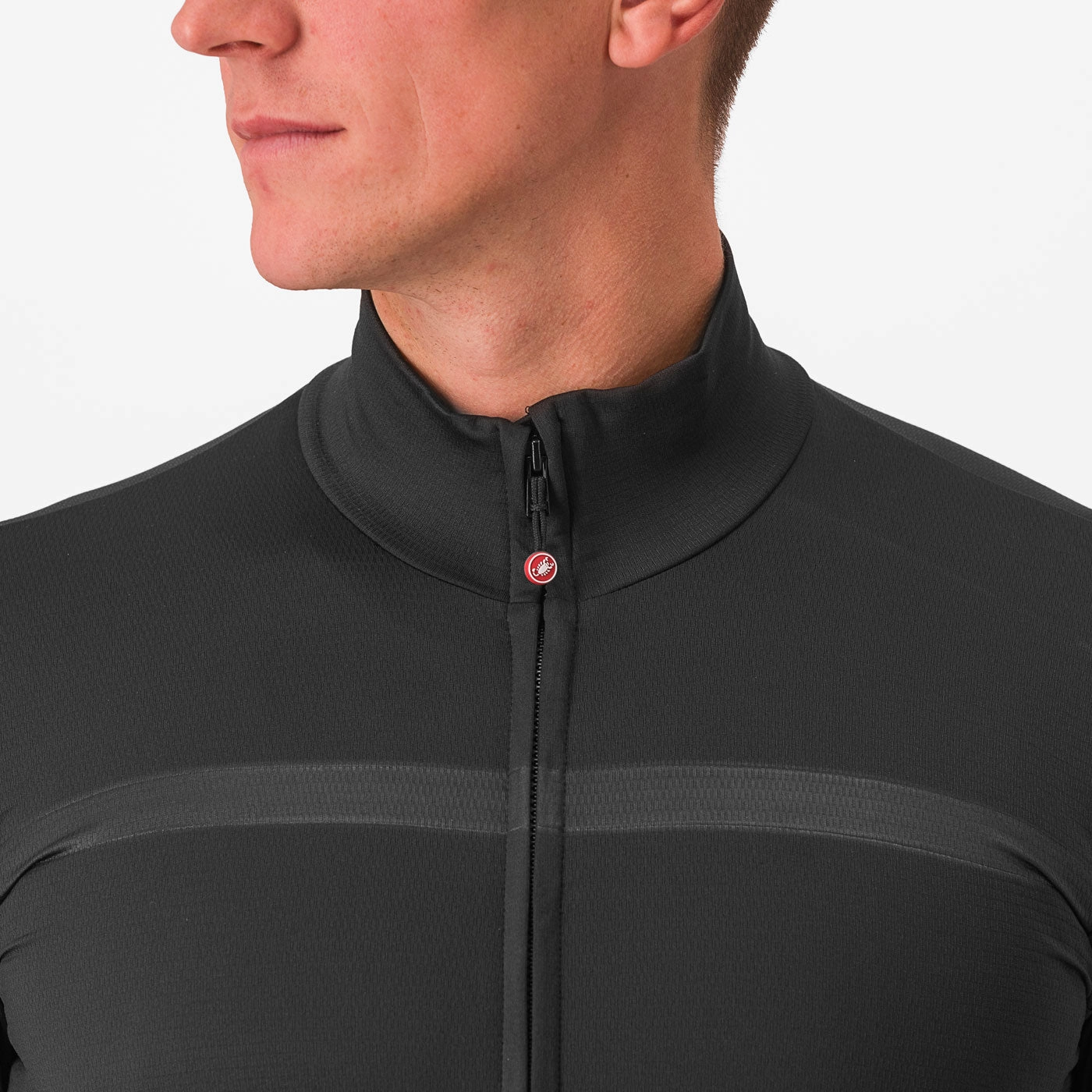 Castelli Pro Mid long sleeves jersey - Black