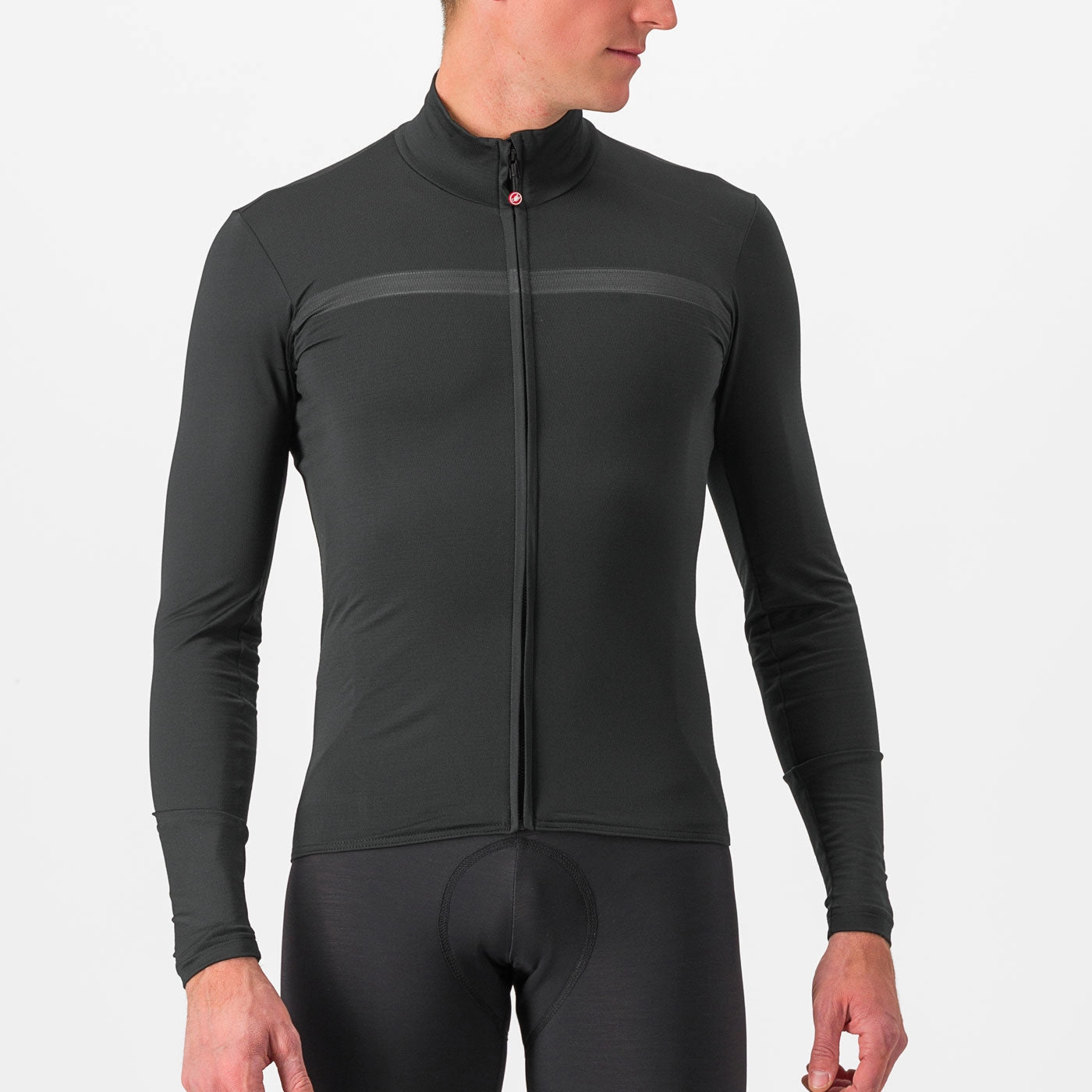 Castelli Pro Mid long sleeves jersey - Black