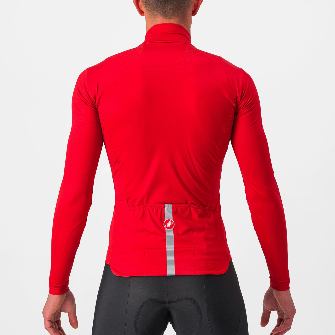 Castelli Pro Mid long sleeves jersey - Light red