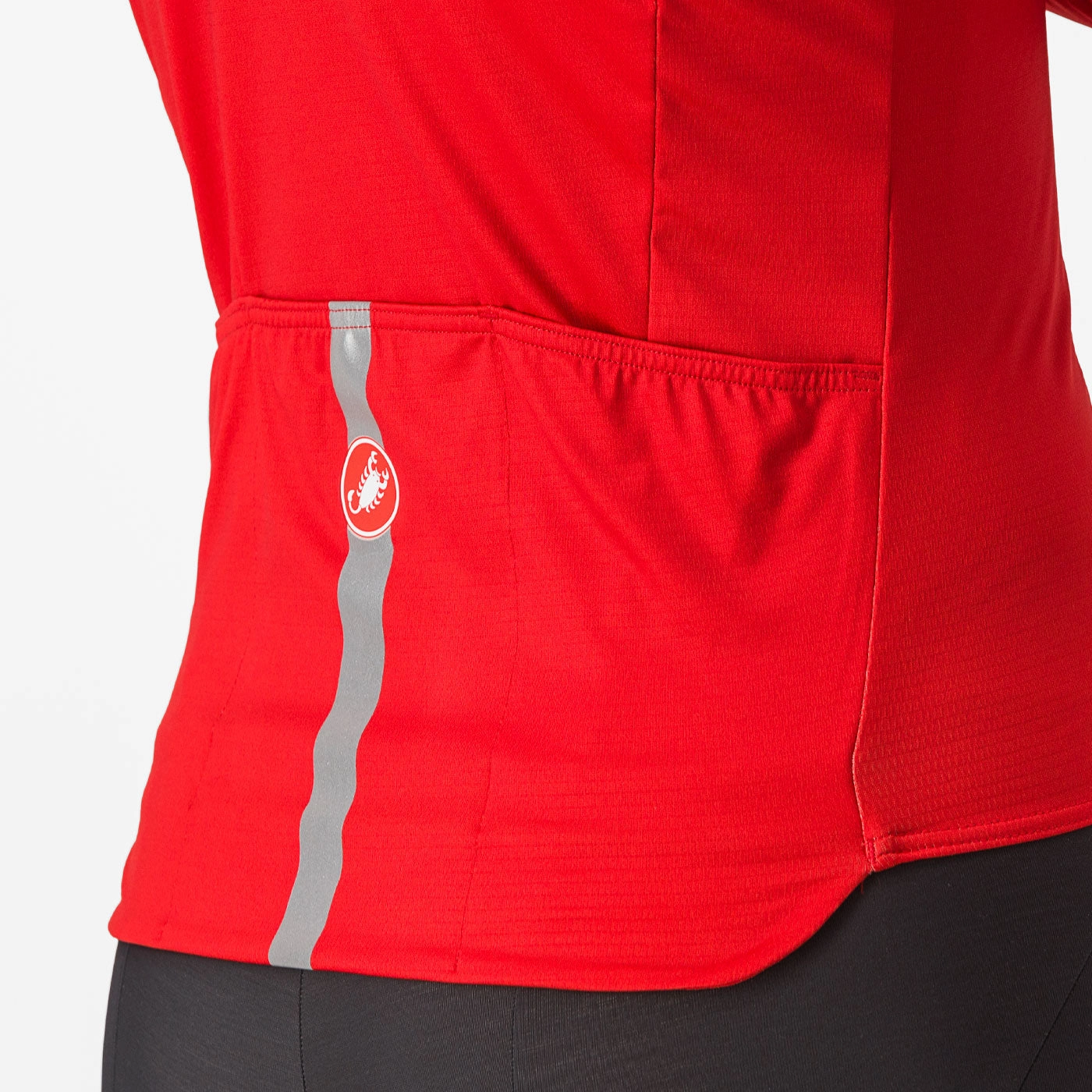 Castelli Pro Mid long sleeves jersey - Light red