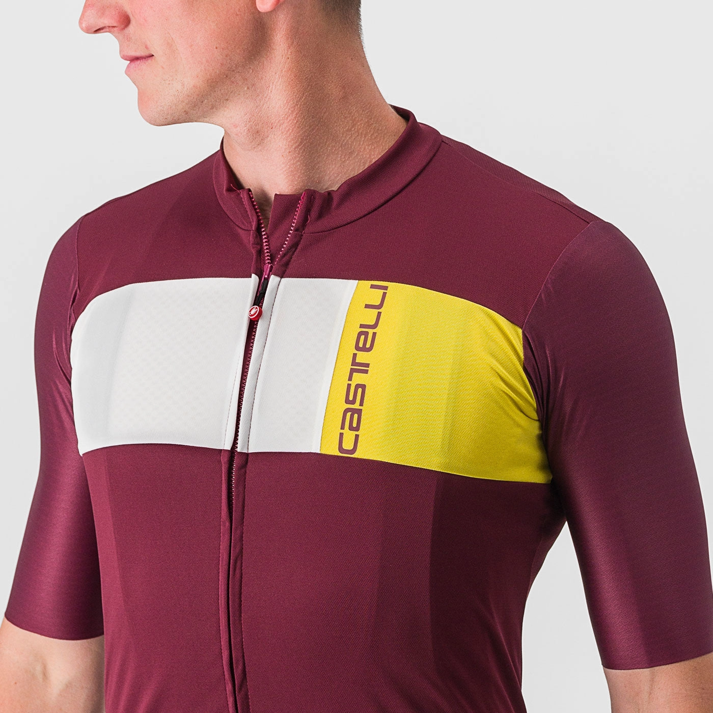 Castelli Prologo 7 jersey - Bordeaux