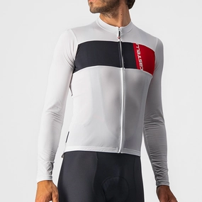 Castelli Prologo 7 long sleeves jersey - White