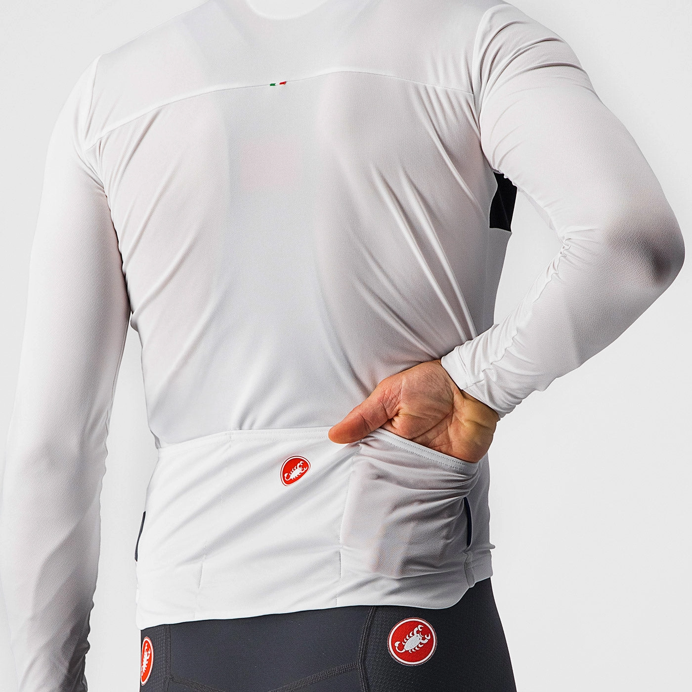 Castelli Prologo 7 long sleeves jersey - White