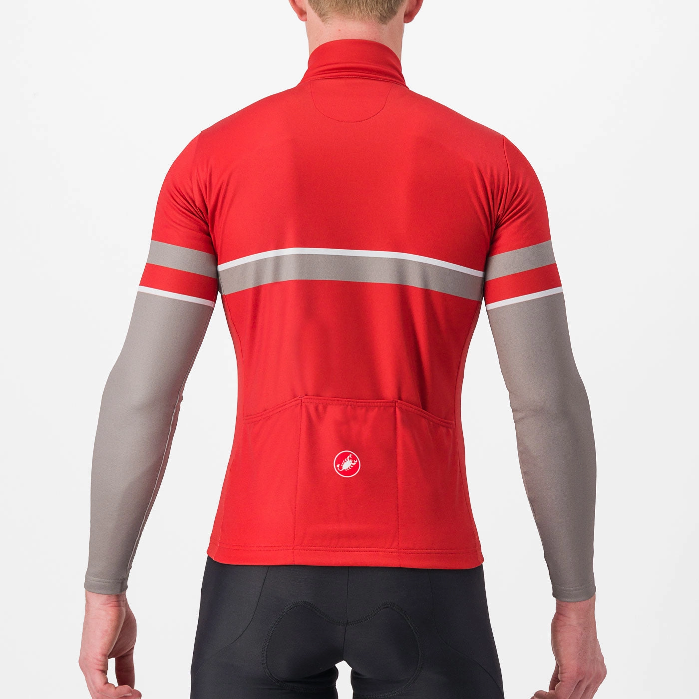 Castelli Retta long sleeved jersey - Red