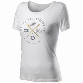 Castelli Sarta woman t-shirt - White