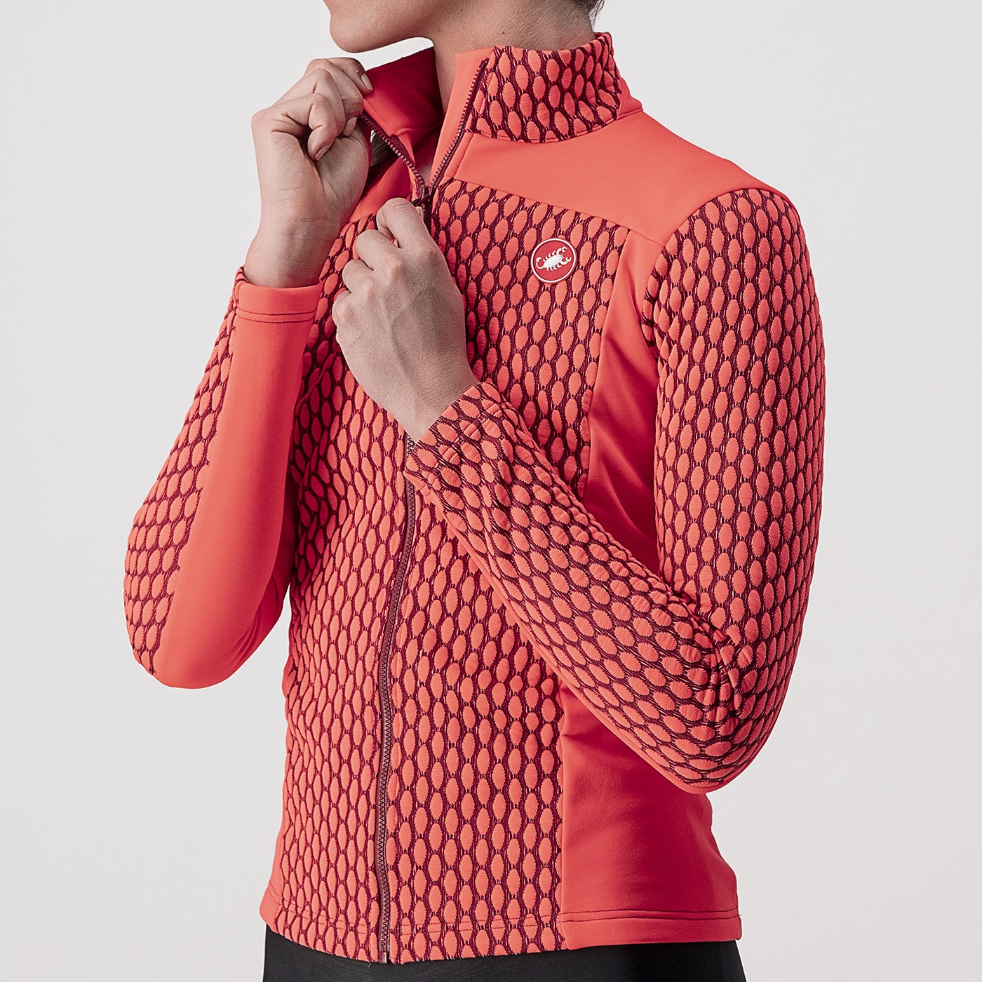 Castelli Sfida 2 long sleeves woman jersey - Pink