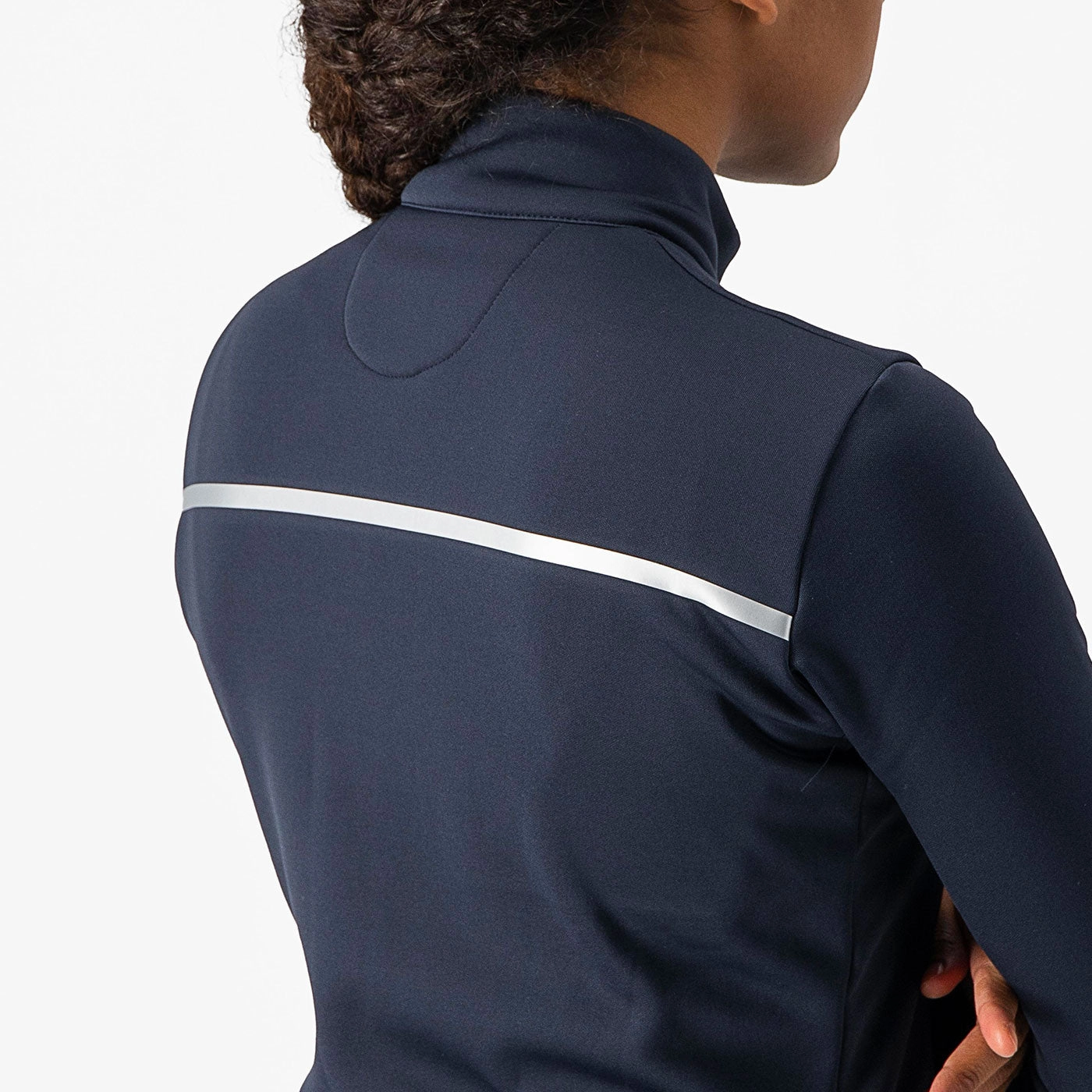 Castelli Sinergia 2 woman long sleeves jersey - Blue grey