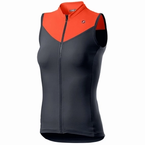 Castelli Solaris woman sleeveless jersey - Blue