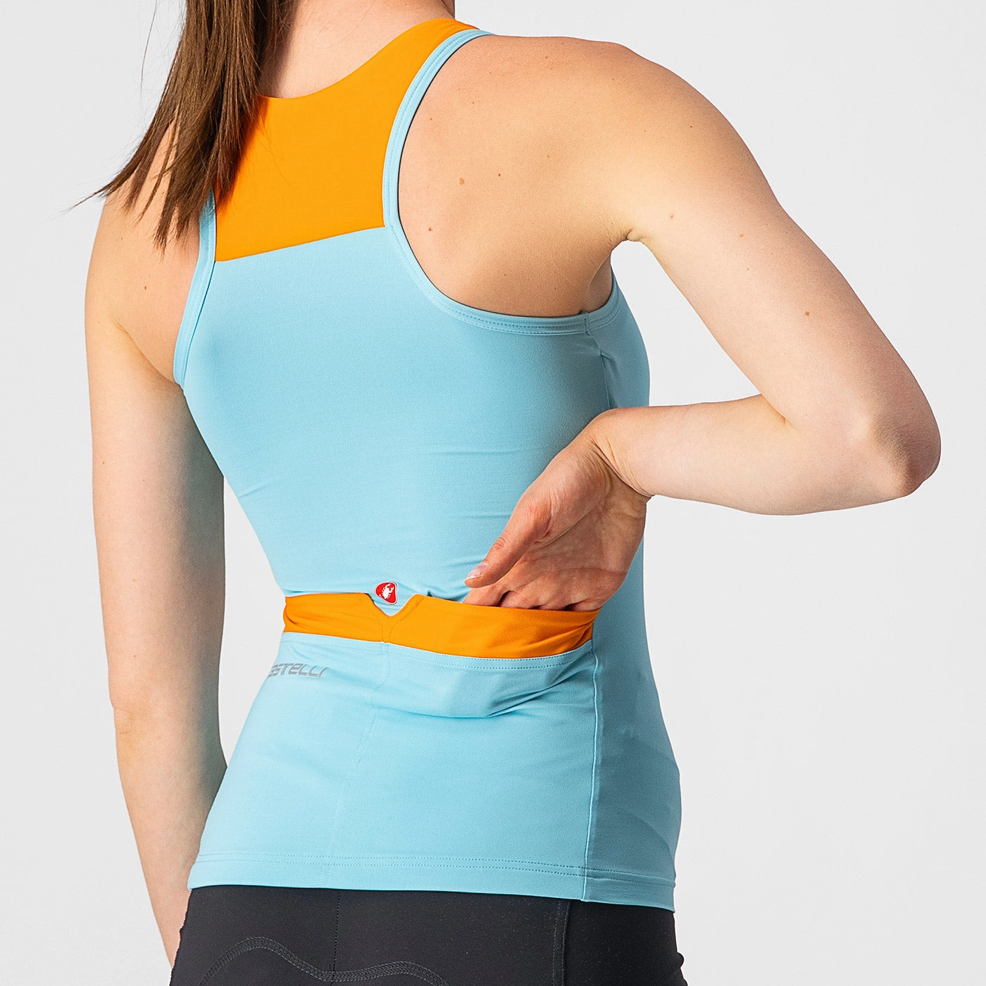 Castelli Solaris woman top - Light blue