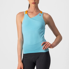 Castelli Solaris woman top - Light blue