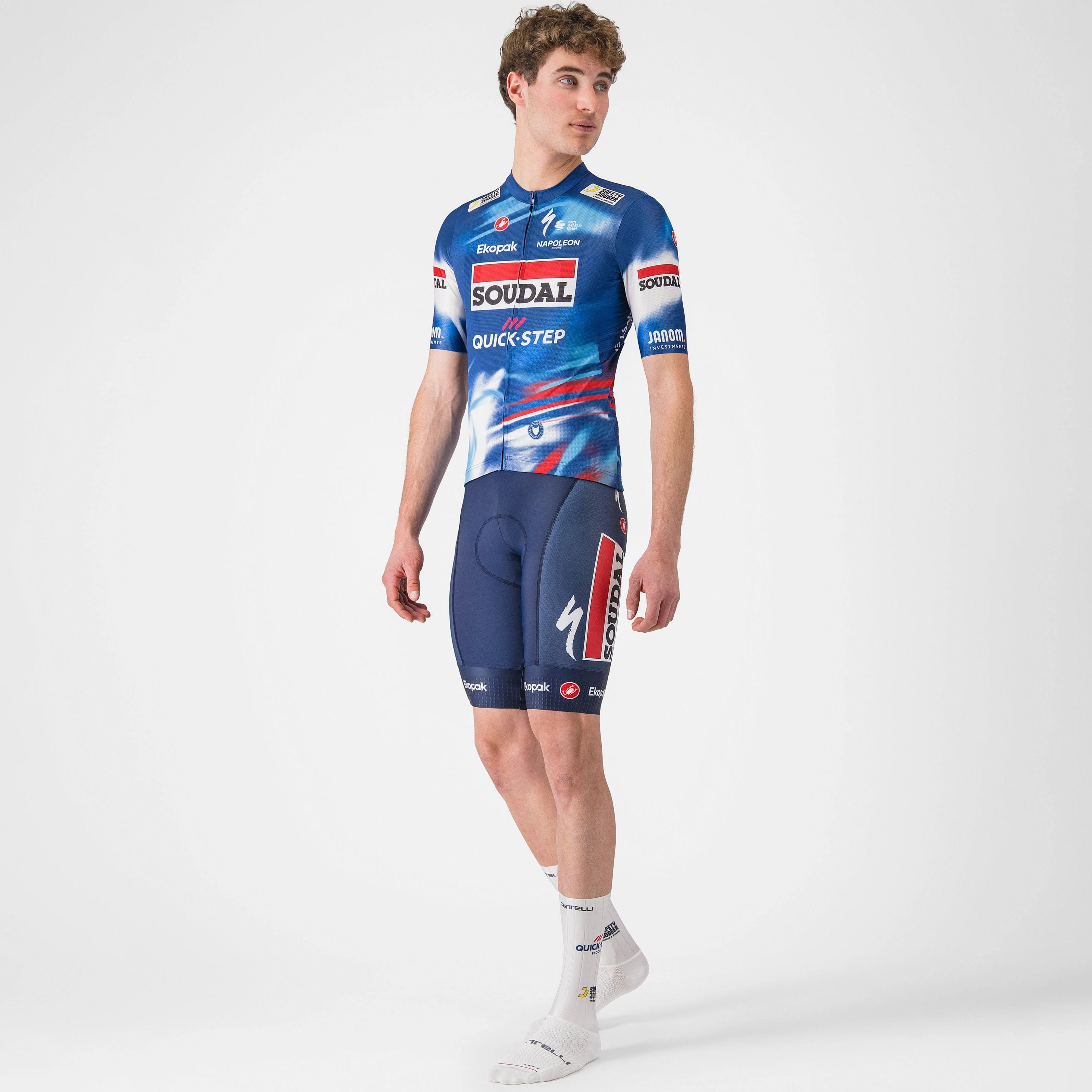 Castelli Soudal Quick-Step 2024 Competizione bib short