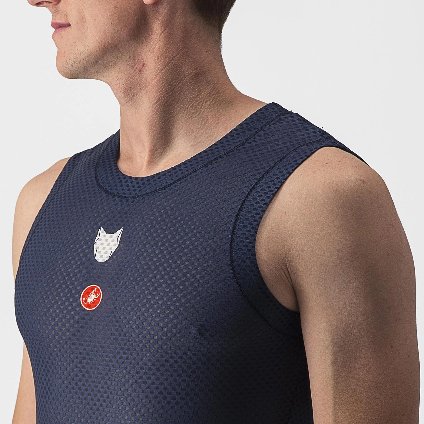 Castelli Soudal Quick-Step 2024 Pro Mesh sleeveless base layer