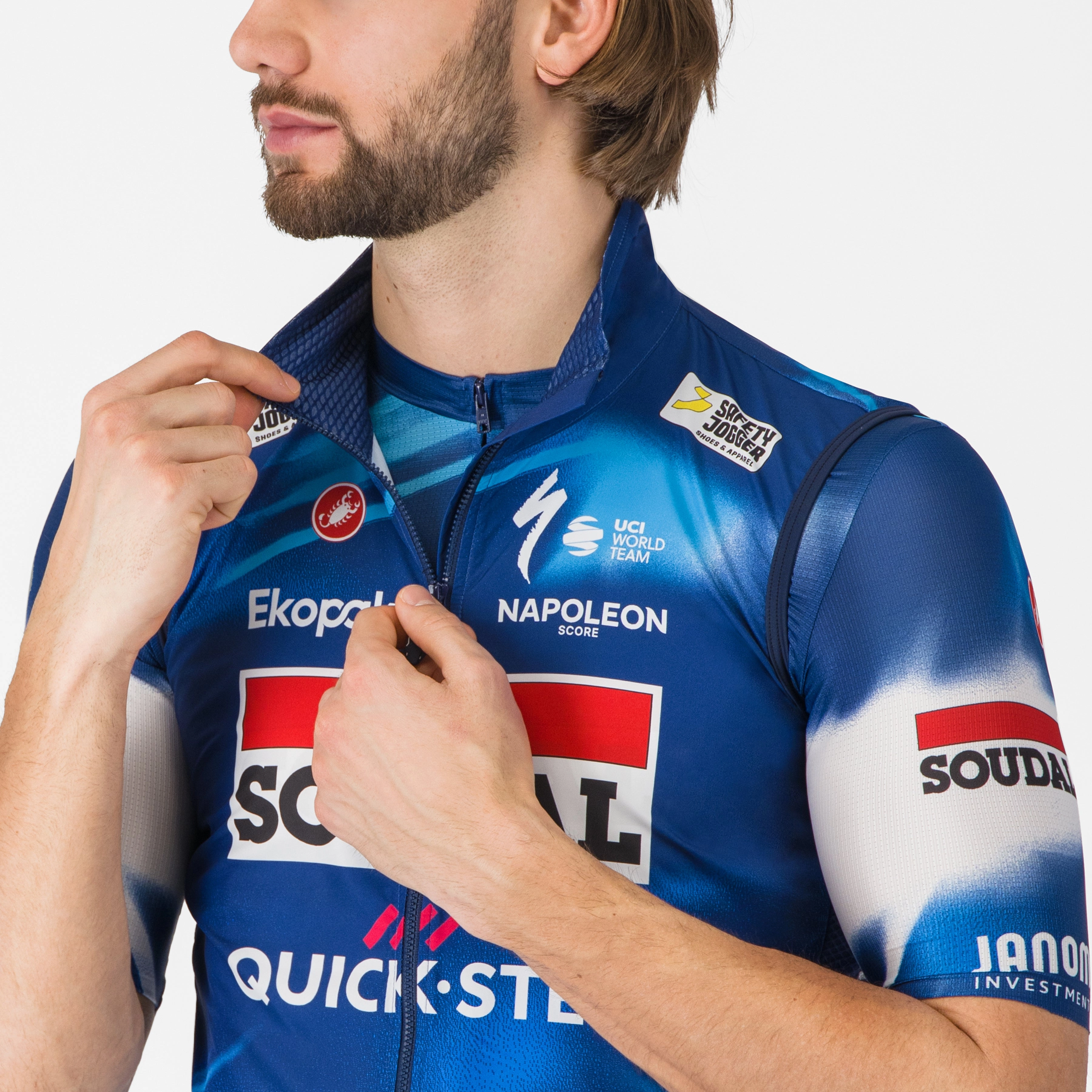 Castelli Soudal Quick-Step 2025 Pro Light Wind vest