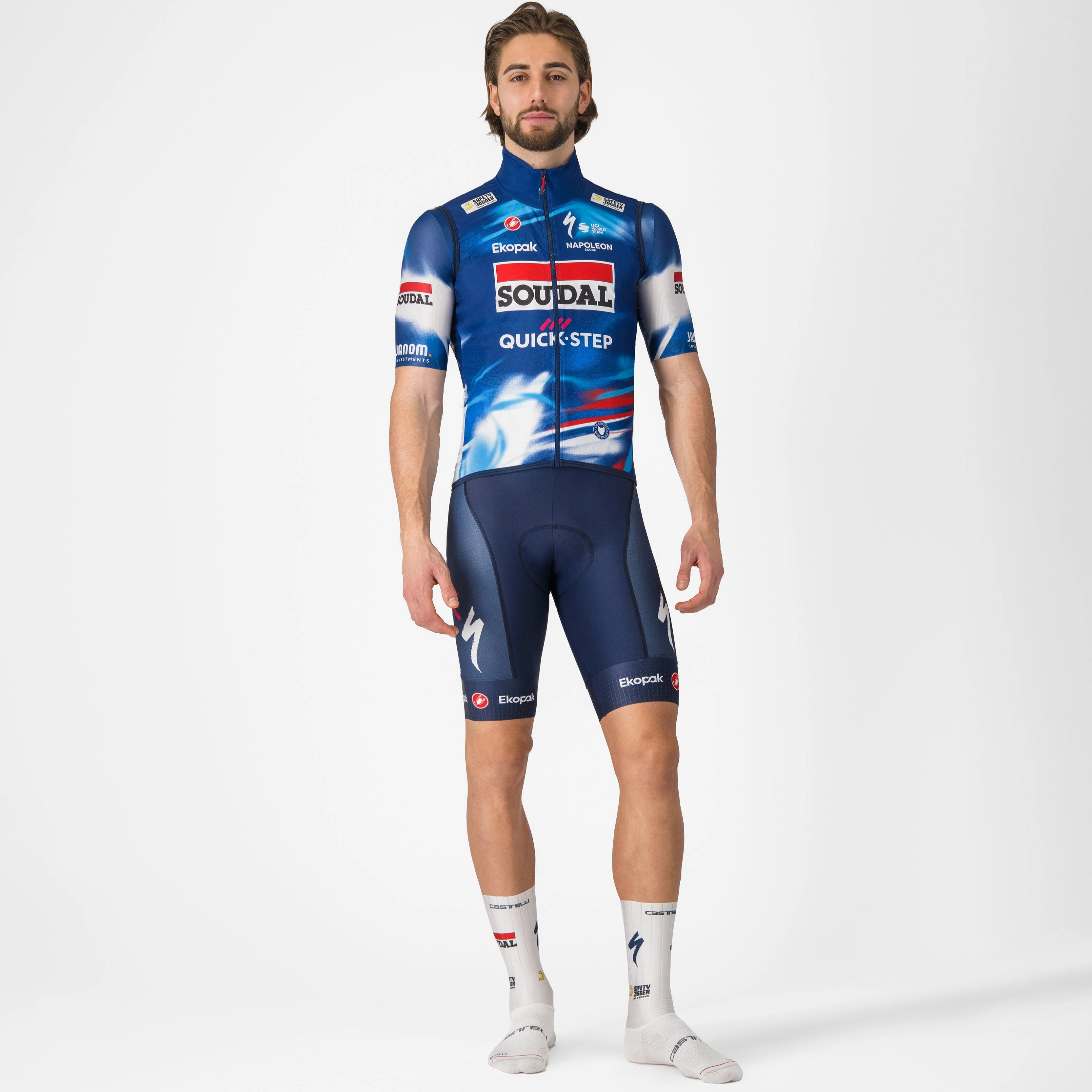 Castelli Soudal Quick-Step 2025 Pro Light Wind vest