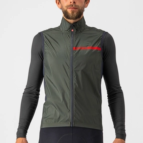 Castelli Squadra Stretch vest - Dark green