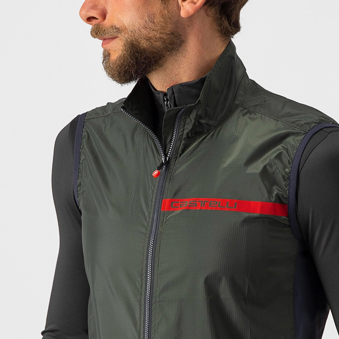 Castelli Squadra Stretch vest - Dark green