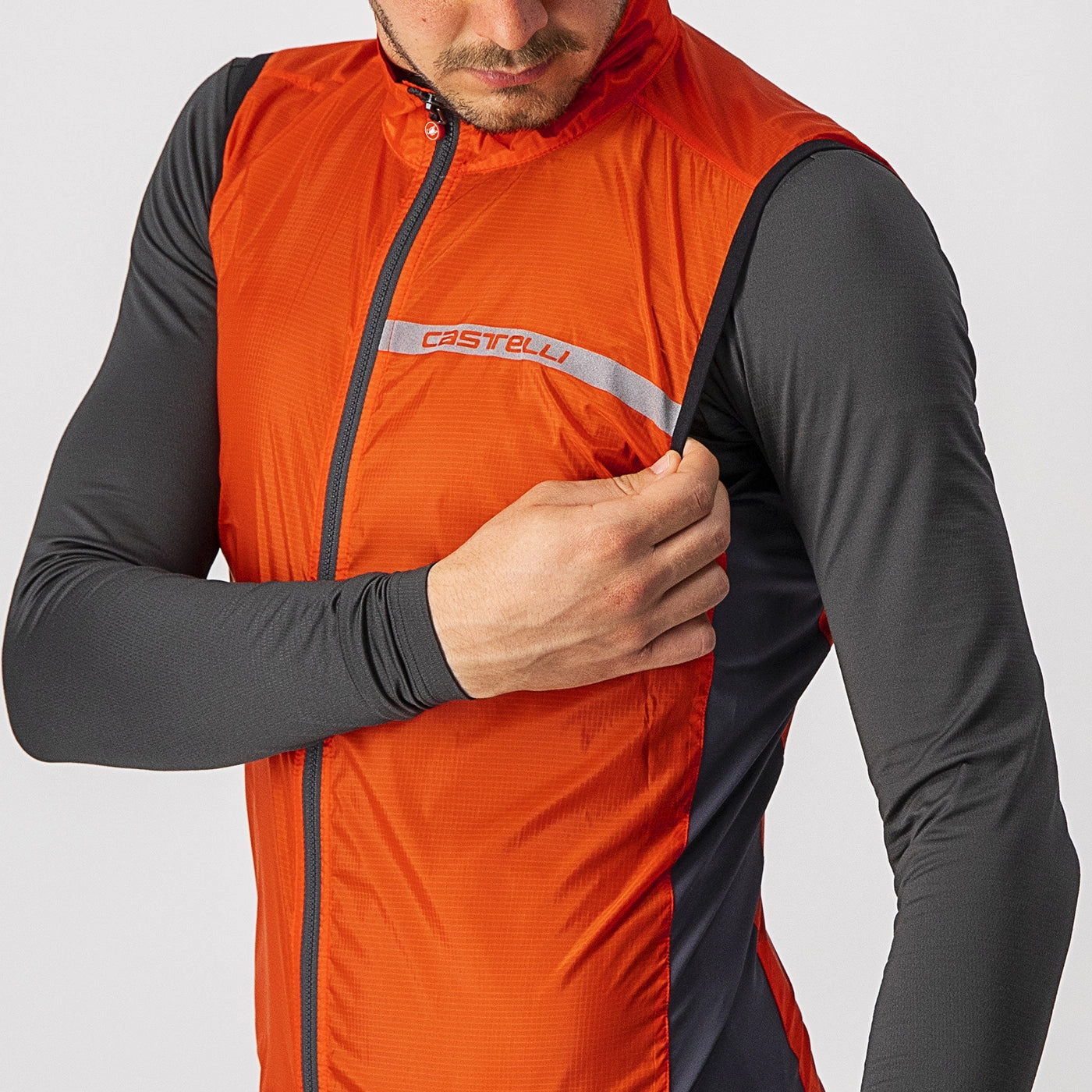 Castelli Squadra Stretch vest - Red
