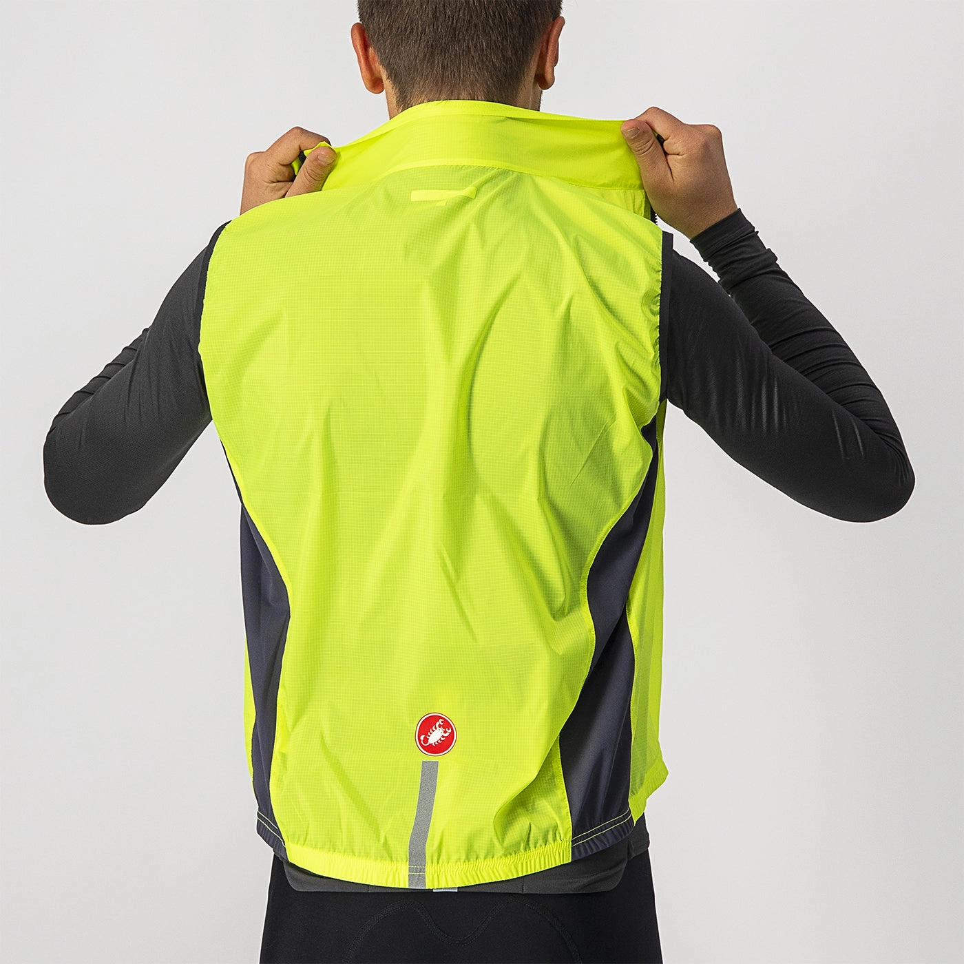 Castelli Squadra Stretch vest - Yellow Fluo
