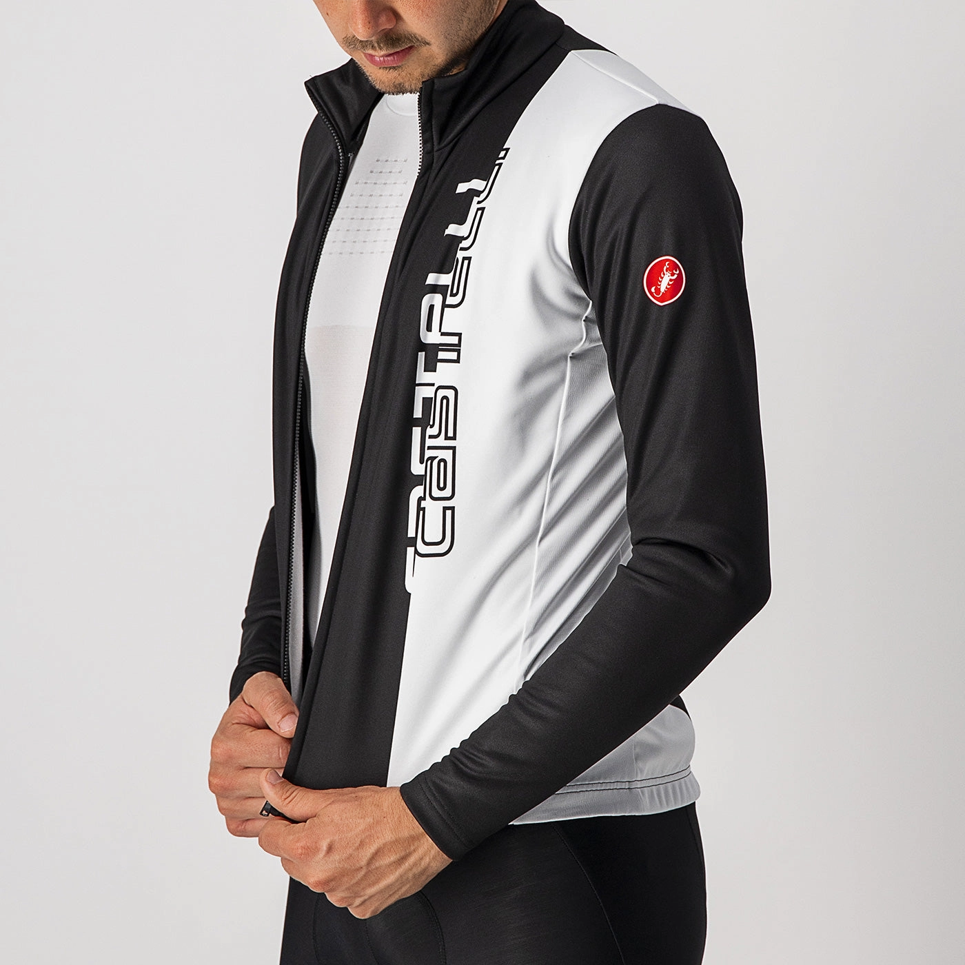 Castelli Traguardo long sleeves jersey - Black