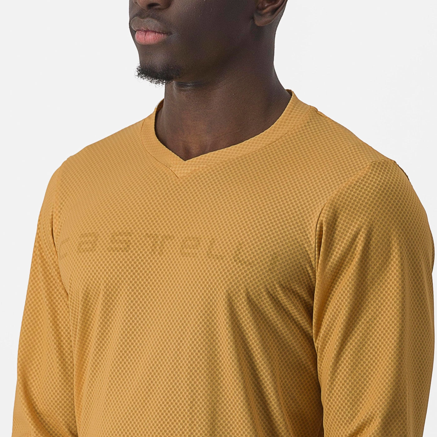 Castelli Trail Tech Tee 2 long sleeves jersey - Yellow