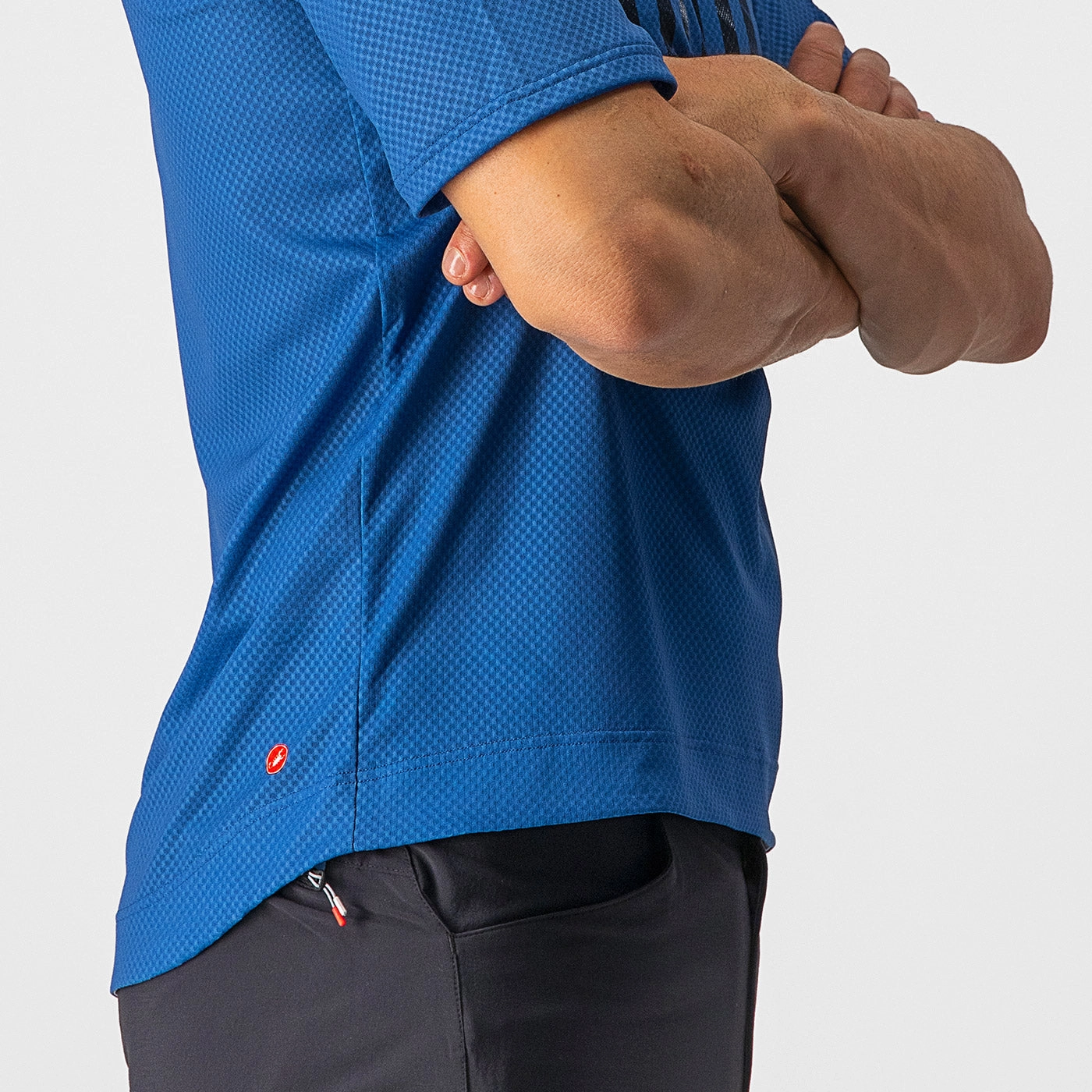 Castelli Trail Tech Tee jersey - Blue