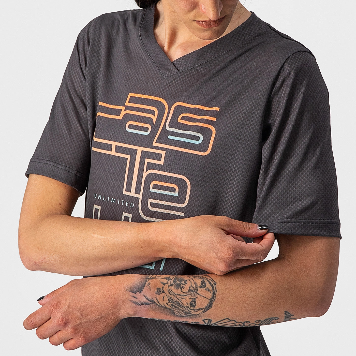 Castelli Trail Tech woman jersey - Grey