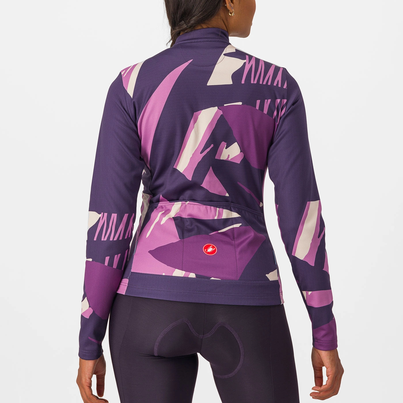 Castelli Tropicale women ongsleeved jersey - Violet