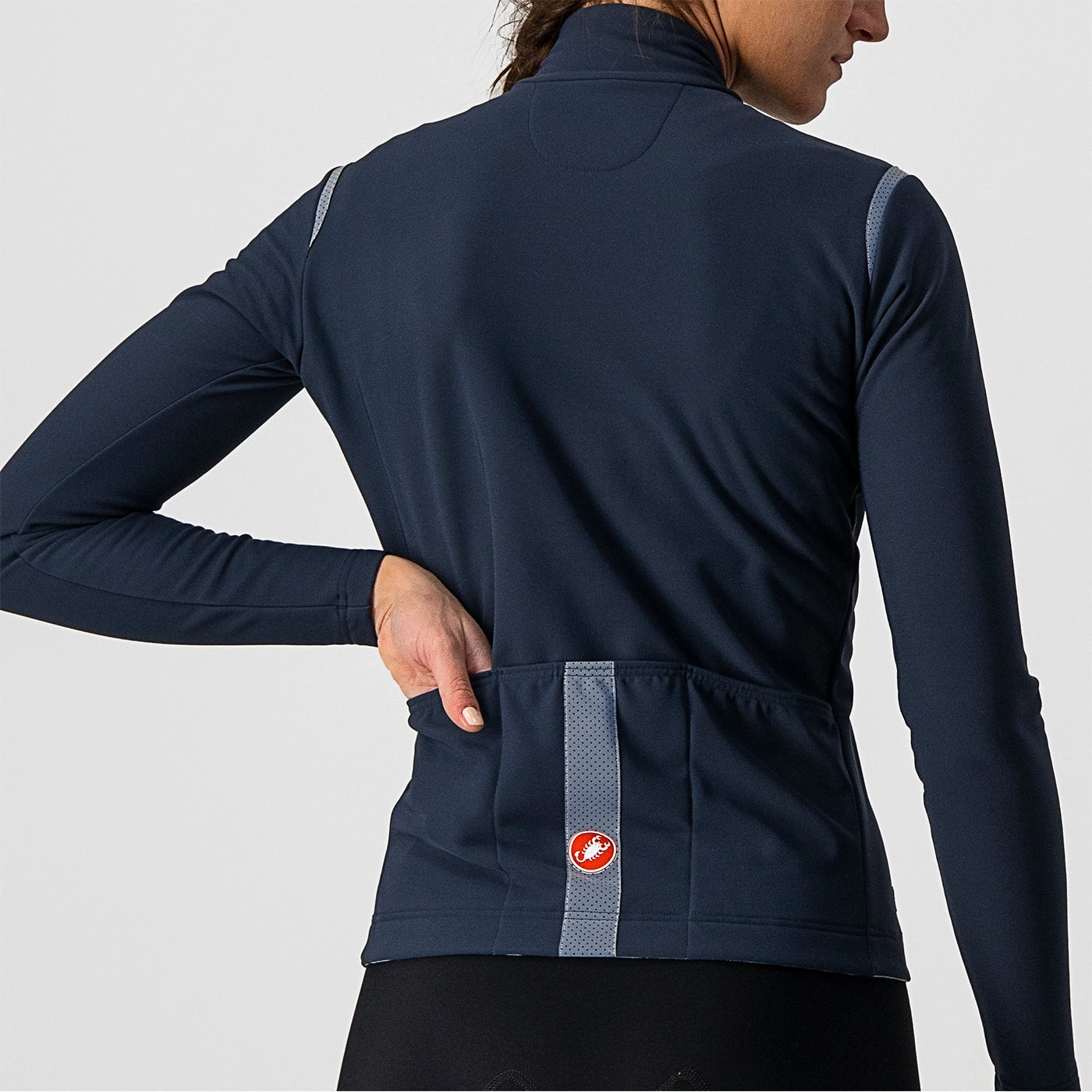 Castelli Tutto Nano RoS woman long sleeves jersey - Blue
