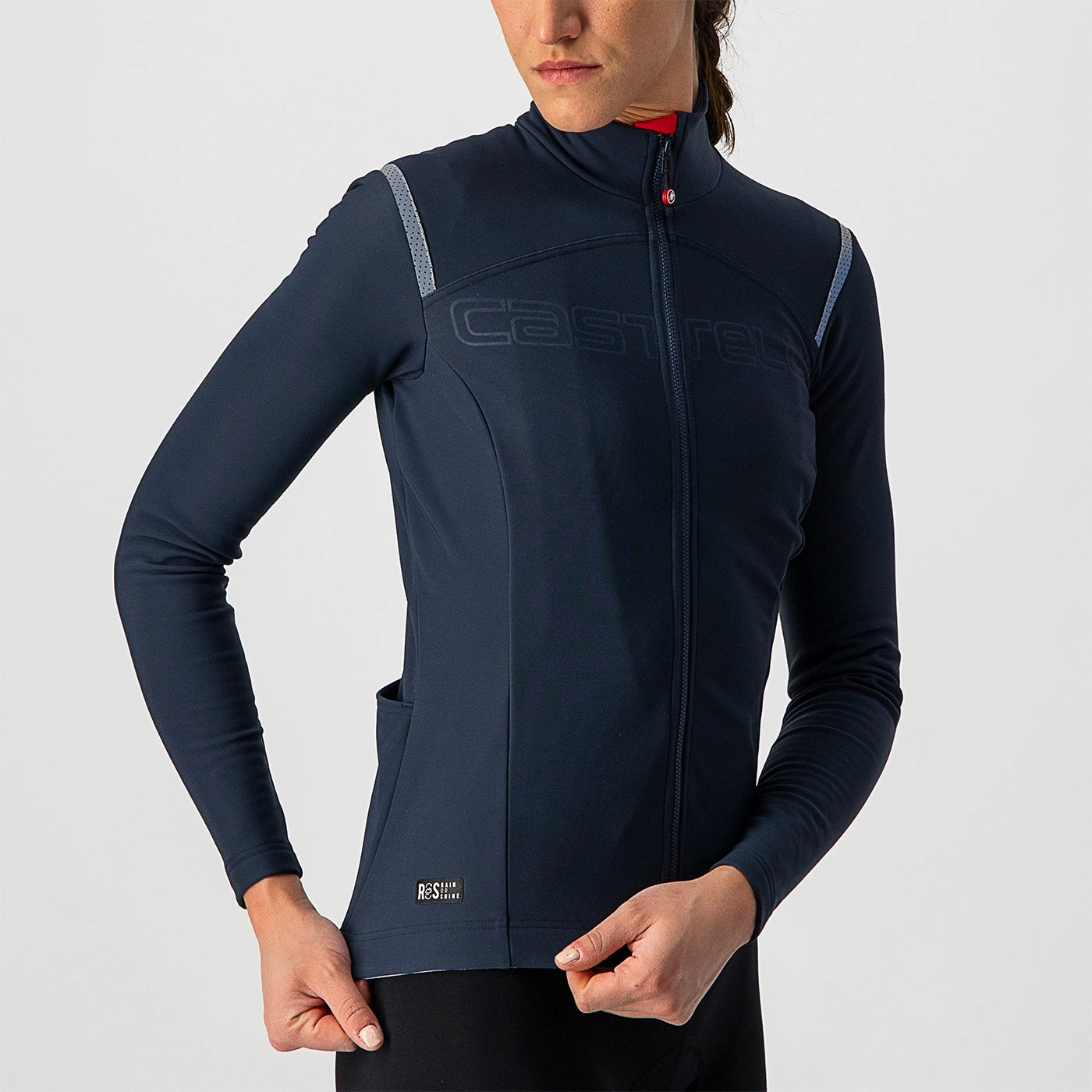 Castelli Tutto Nano RoS woman long sleeves jersey - Blue
