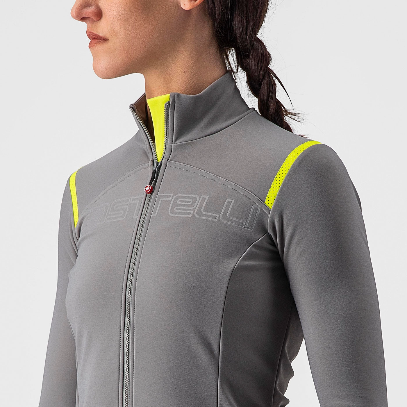 Castelli Tutto Nano RoS woman long sleeves jersey - Grey