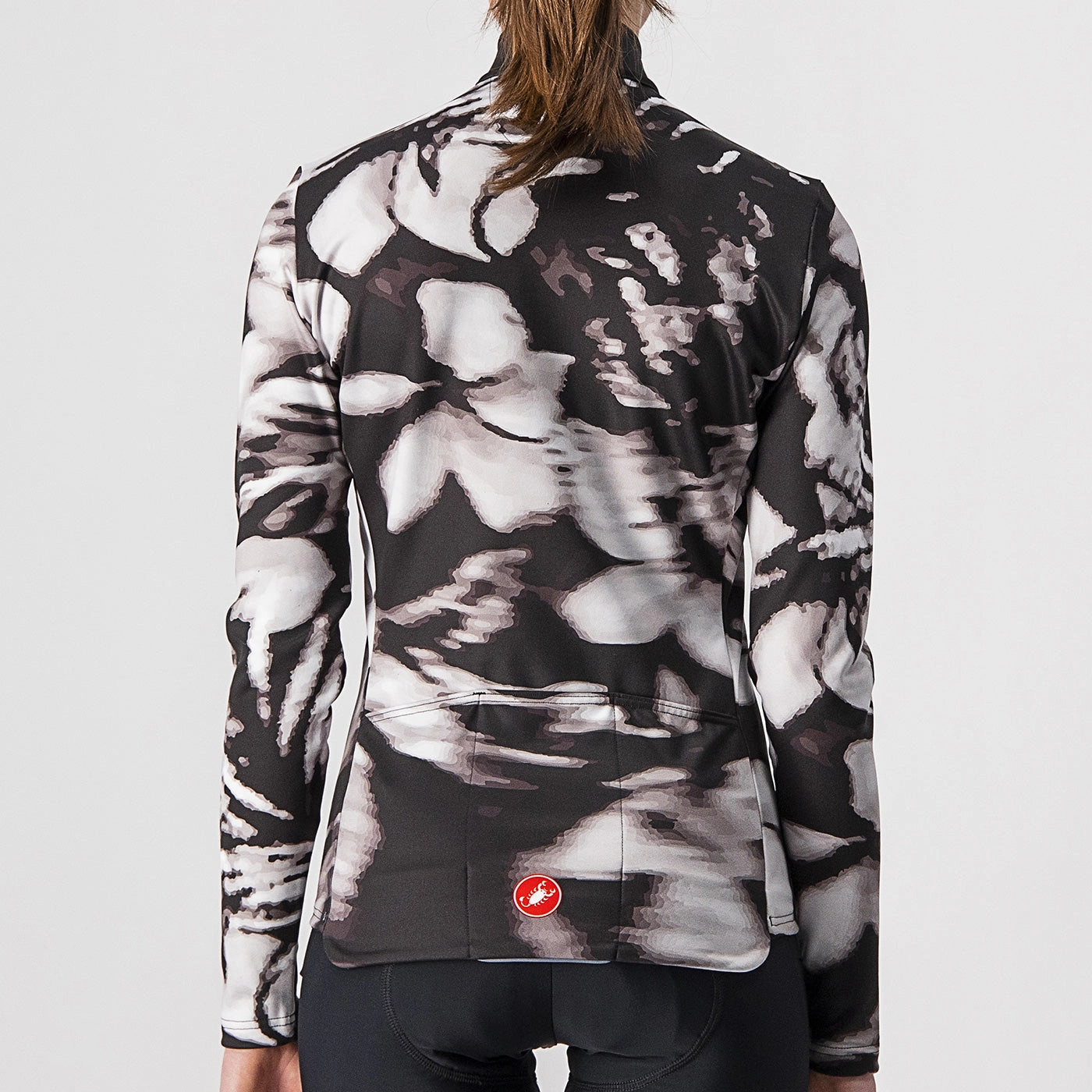 Castelli Unlimited long sleeves woman jersey - Black