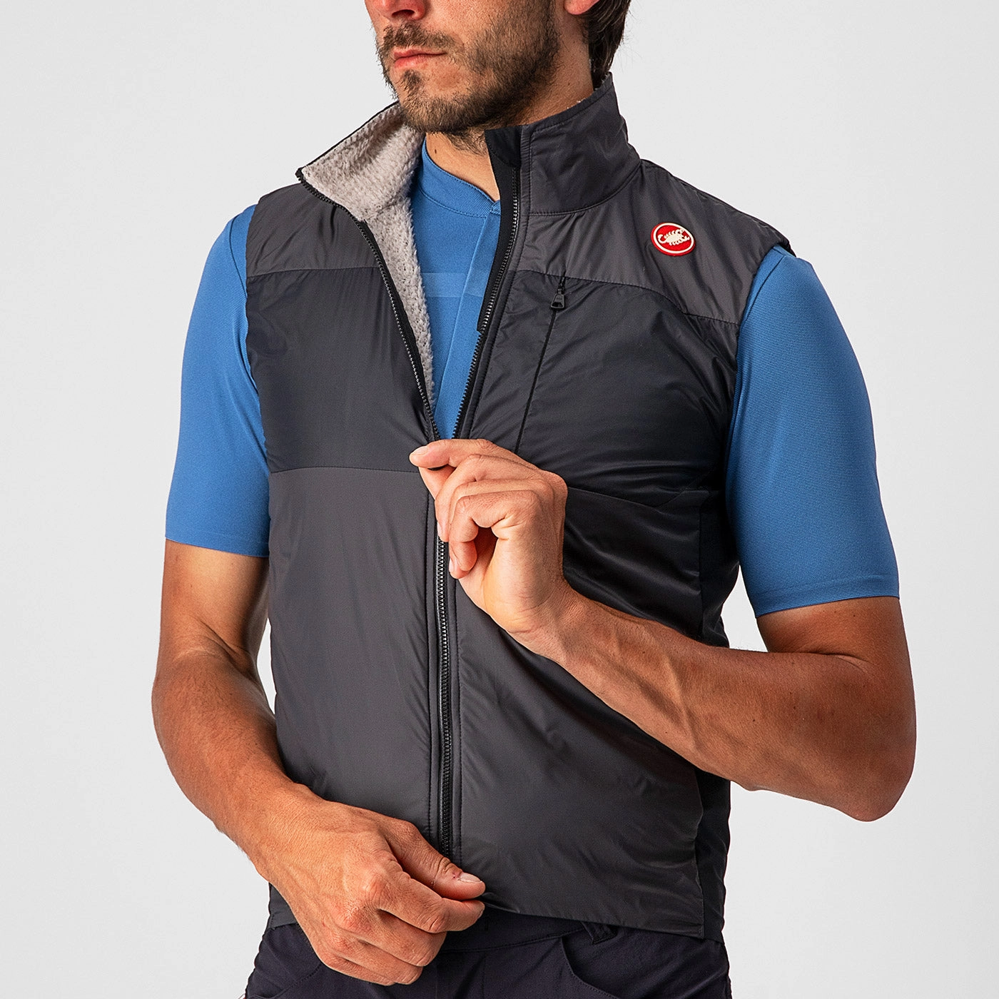 Castelli Unlimited Puffy vest - Dark Grey