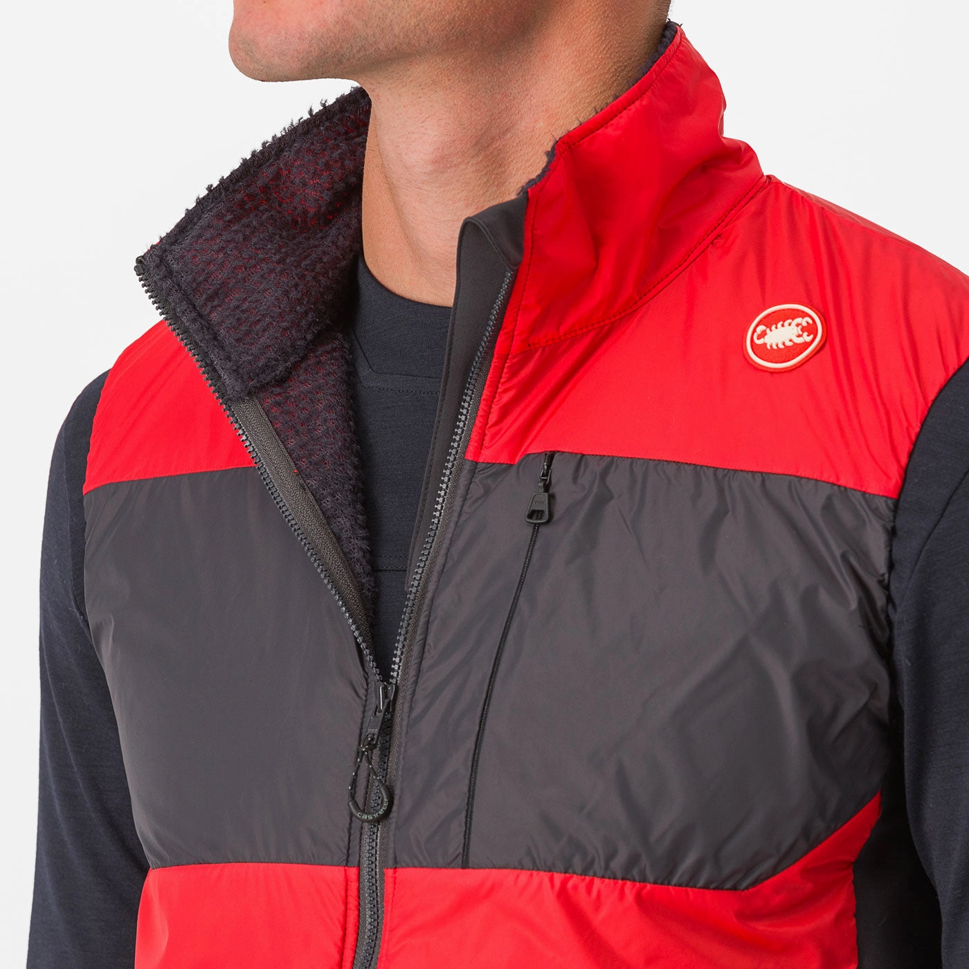 Castelli Unlimited Puffy vest - Red