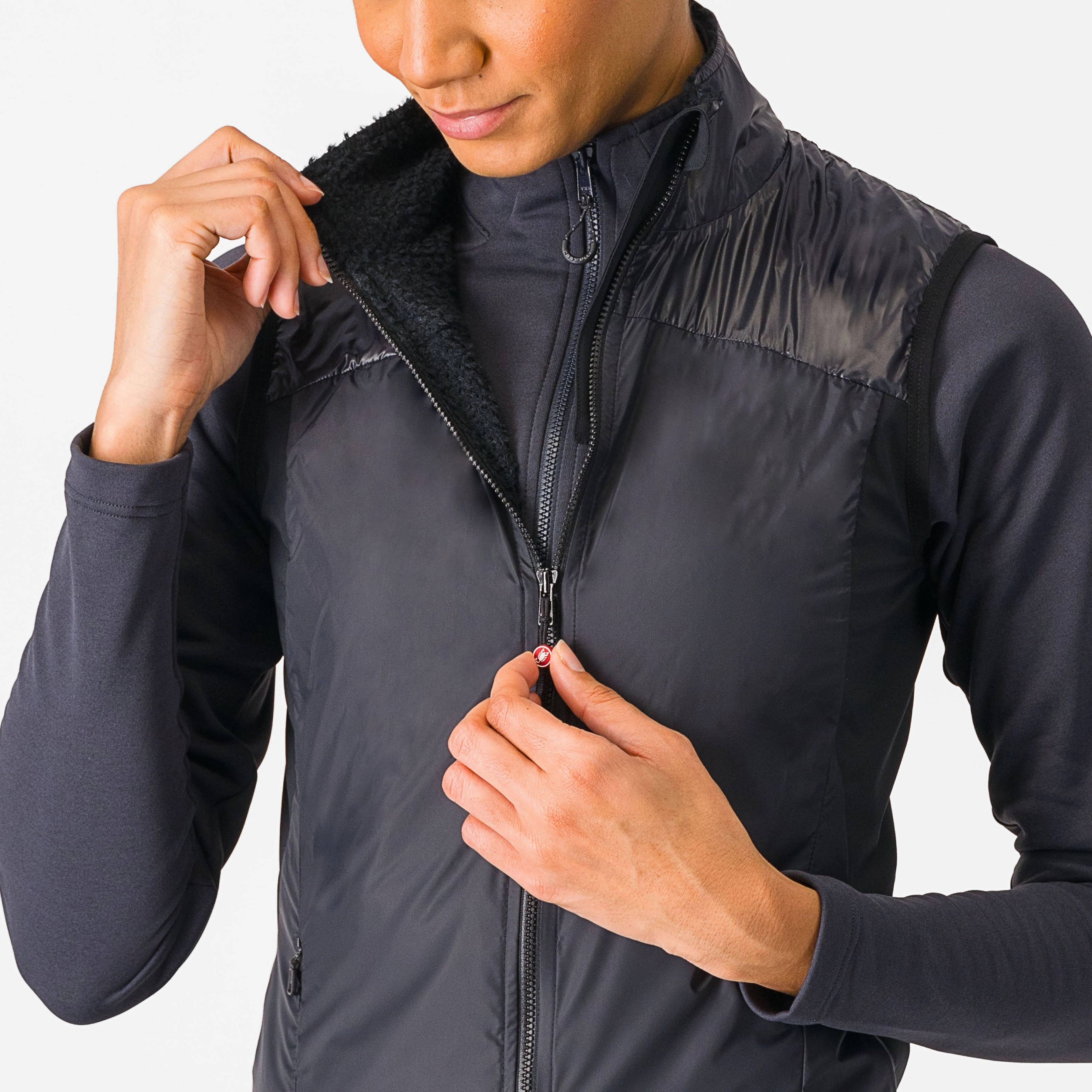 Castelli Unlimited Puffy woman vest - Black
