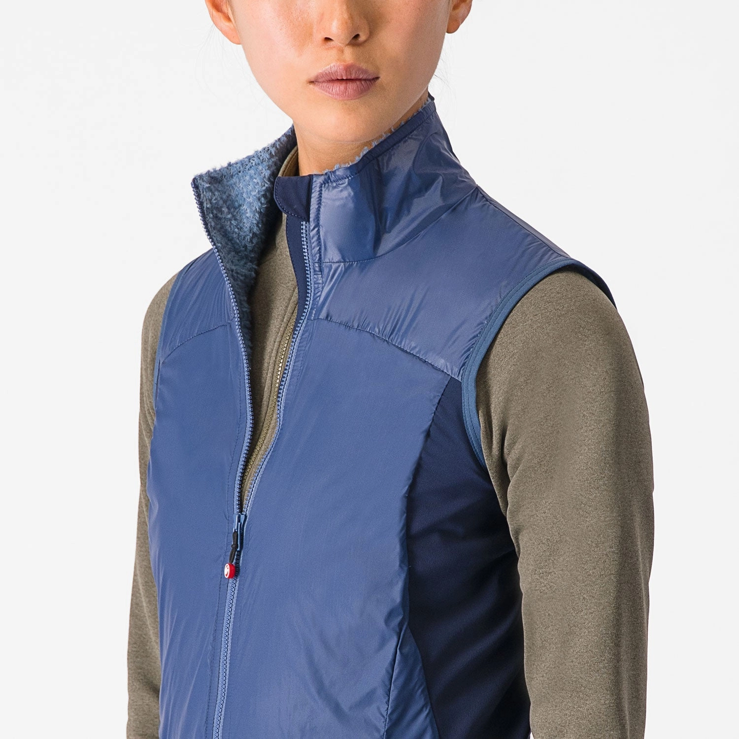 Castelli Unlimited Puffy woman vest - Blue