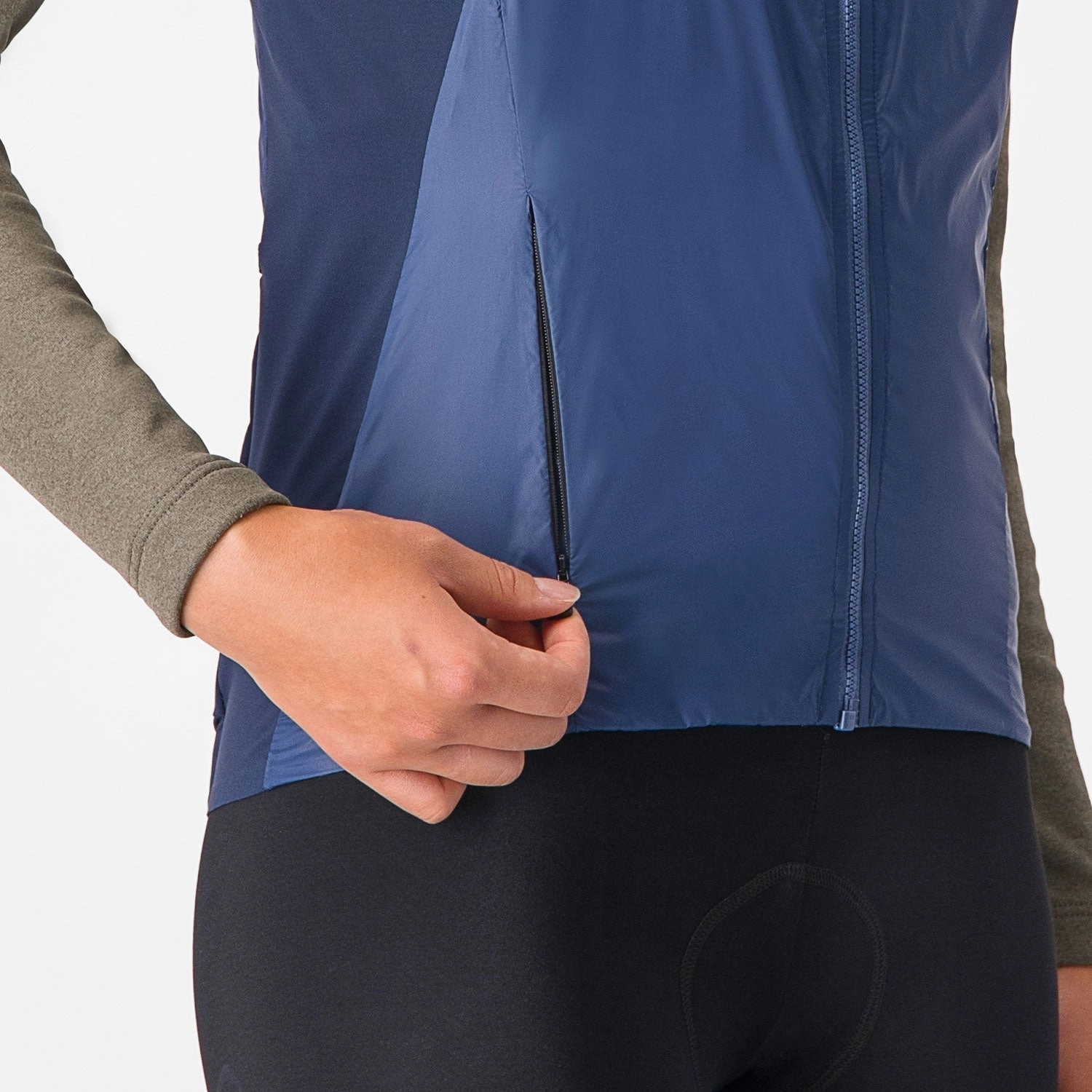 Castelli Unlimited Puffy woman vest - Blue