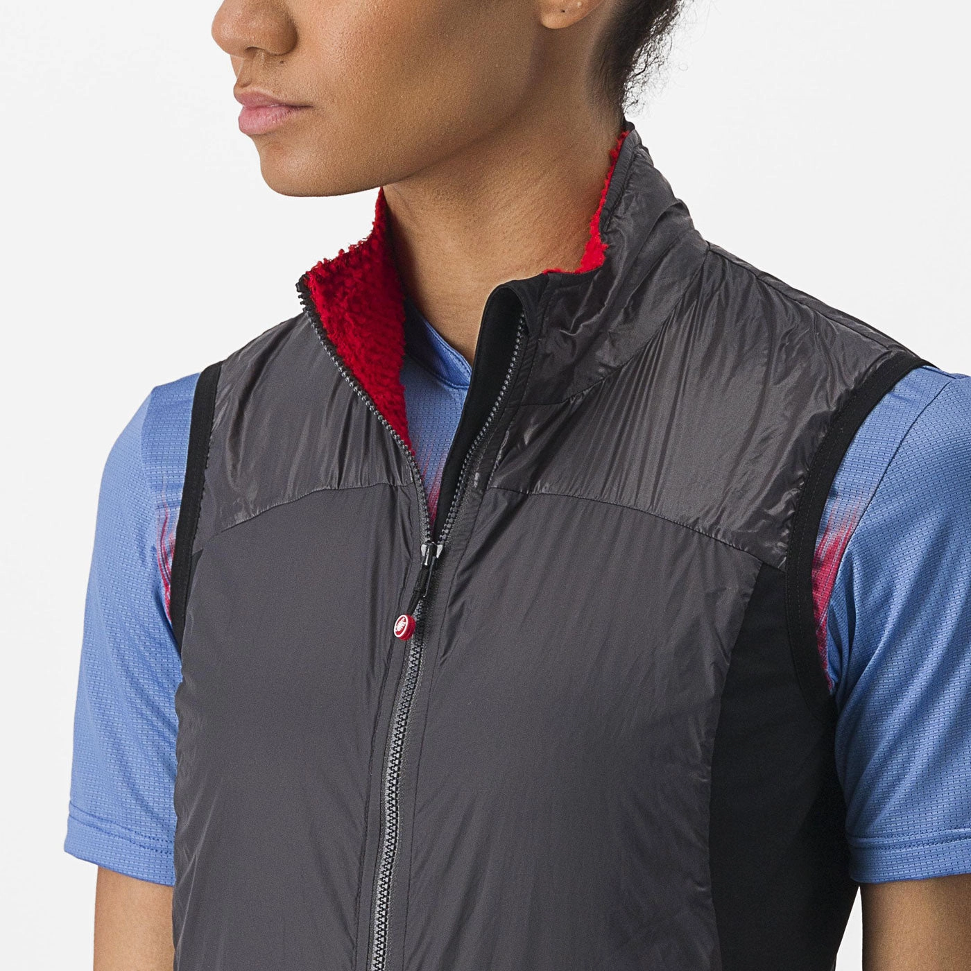 Castelli Unlimited Puffy woman vest - Dark grey
