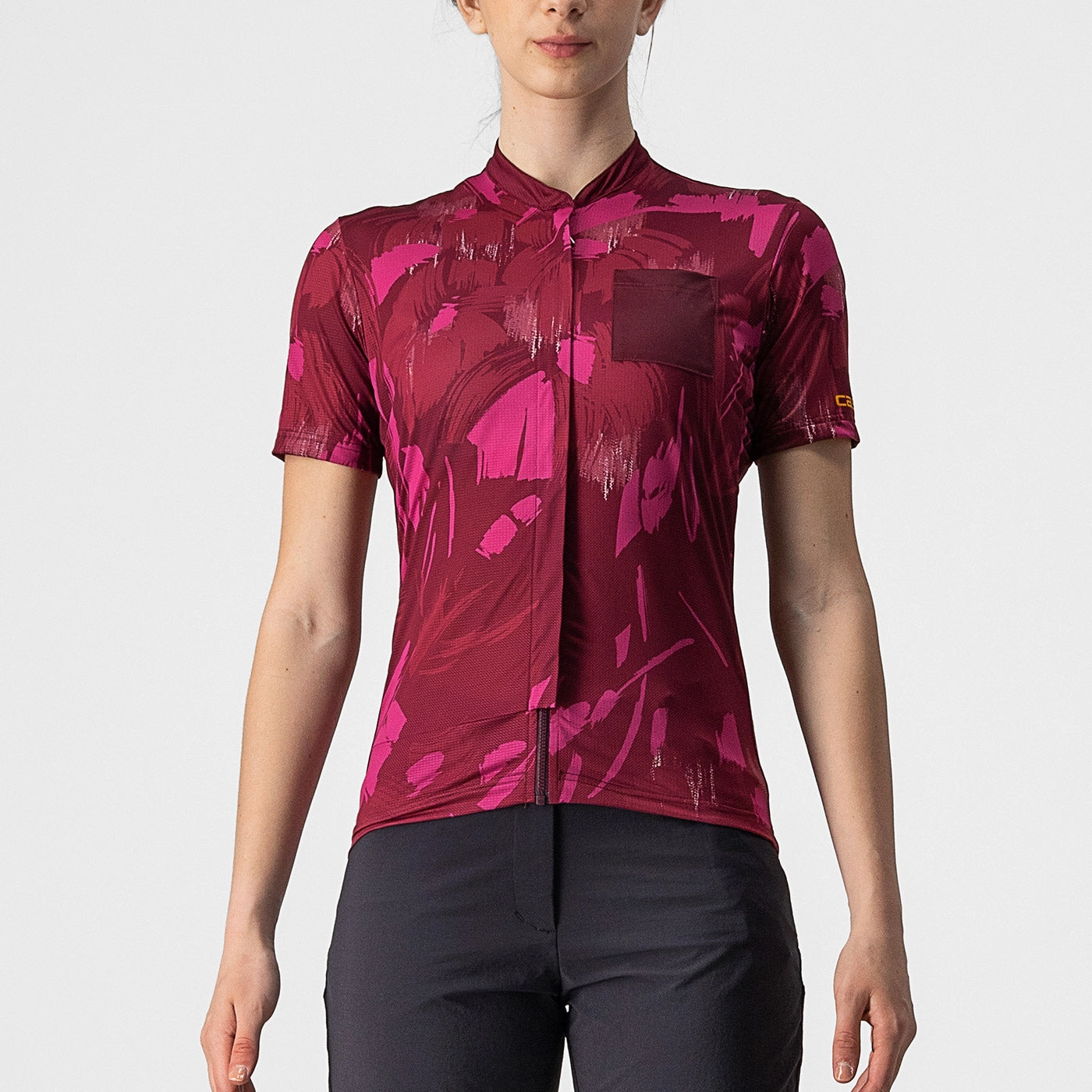 Castelli Unlimited Sentiero woman jersey - Bordeaux