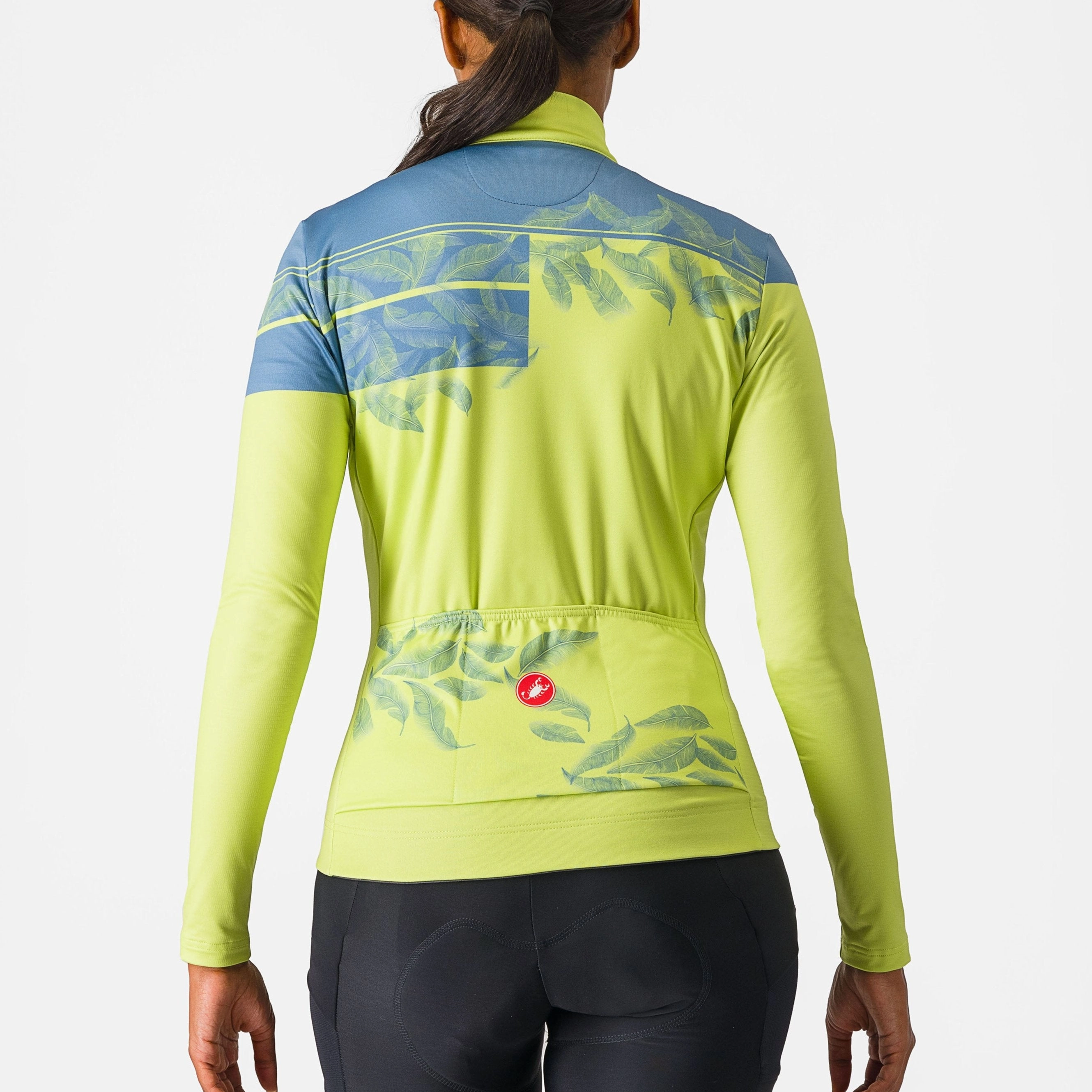 Castelli Unlimited Thermal long-sleeve jersey woman - Yellow