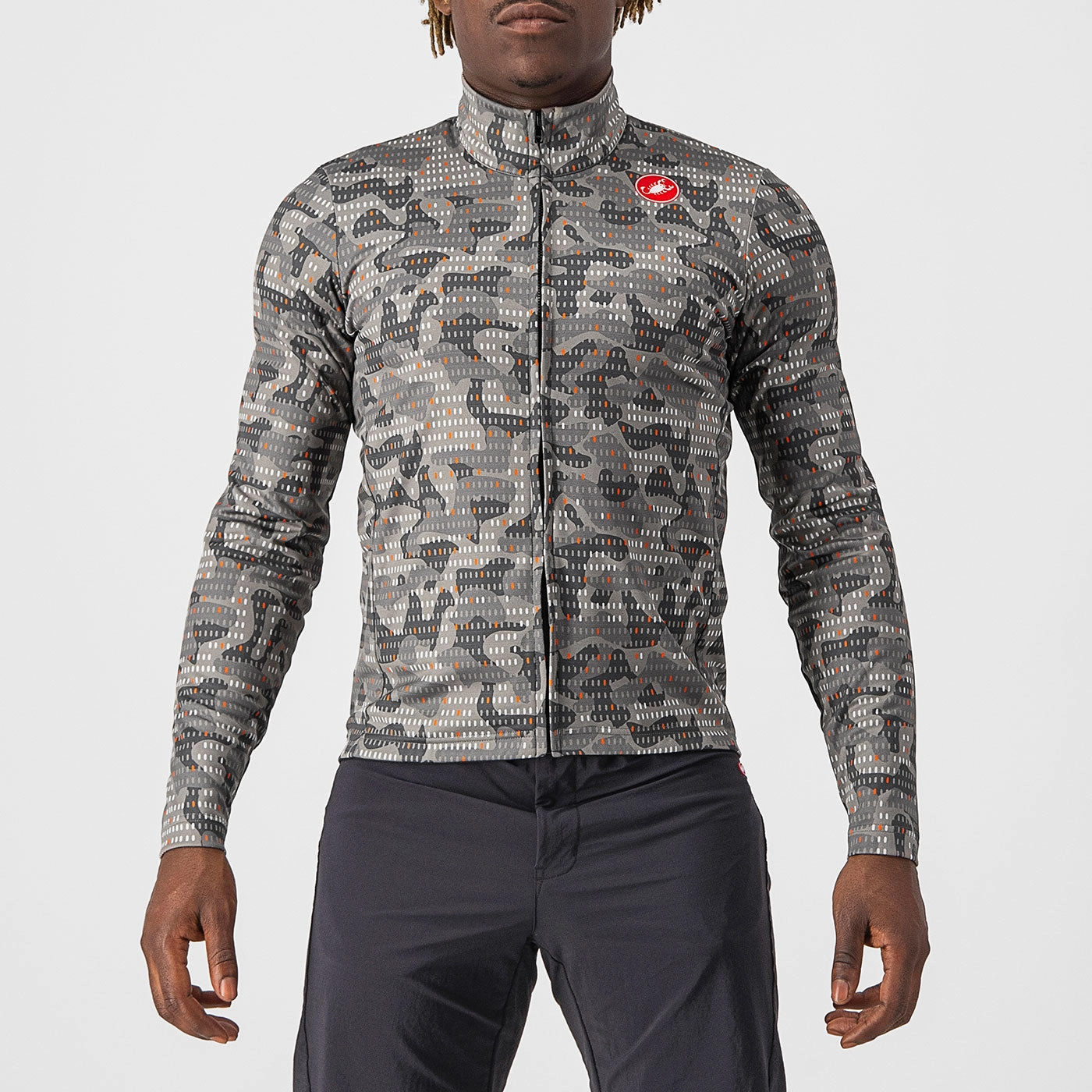 Castelli Unlimited Thermal long sleeves jersey - Grey