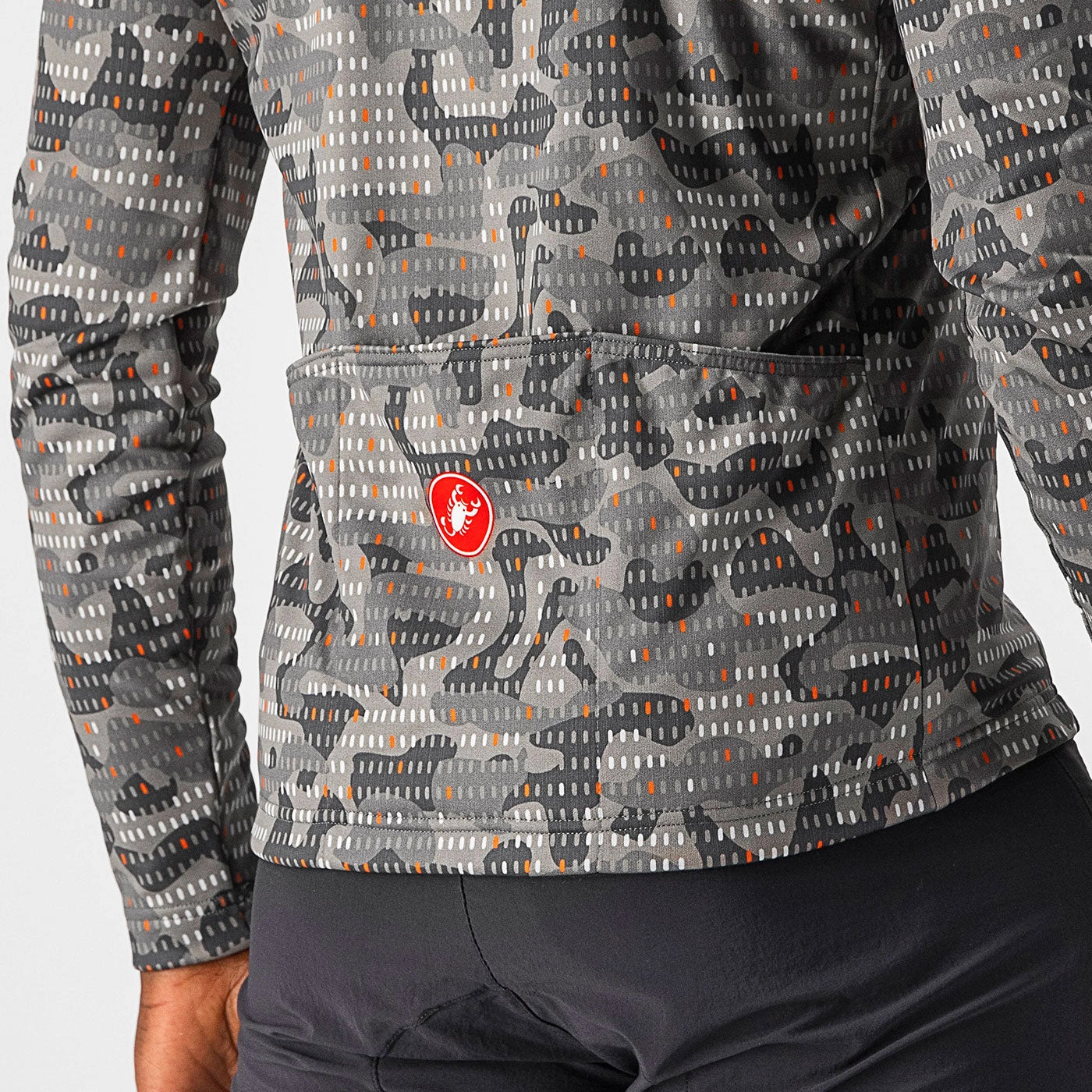 Castelli Unlimited Thermal long sleeves jersey - Grey