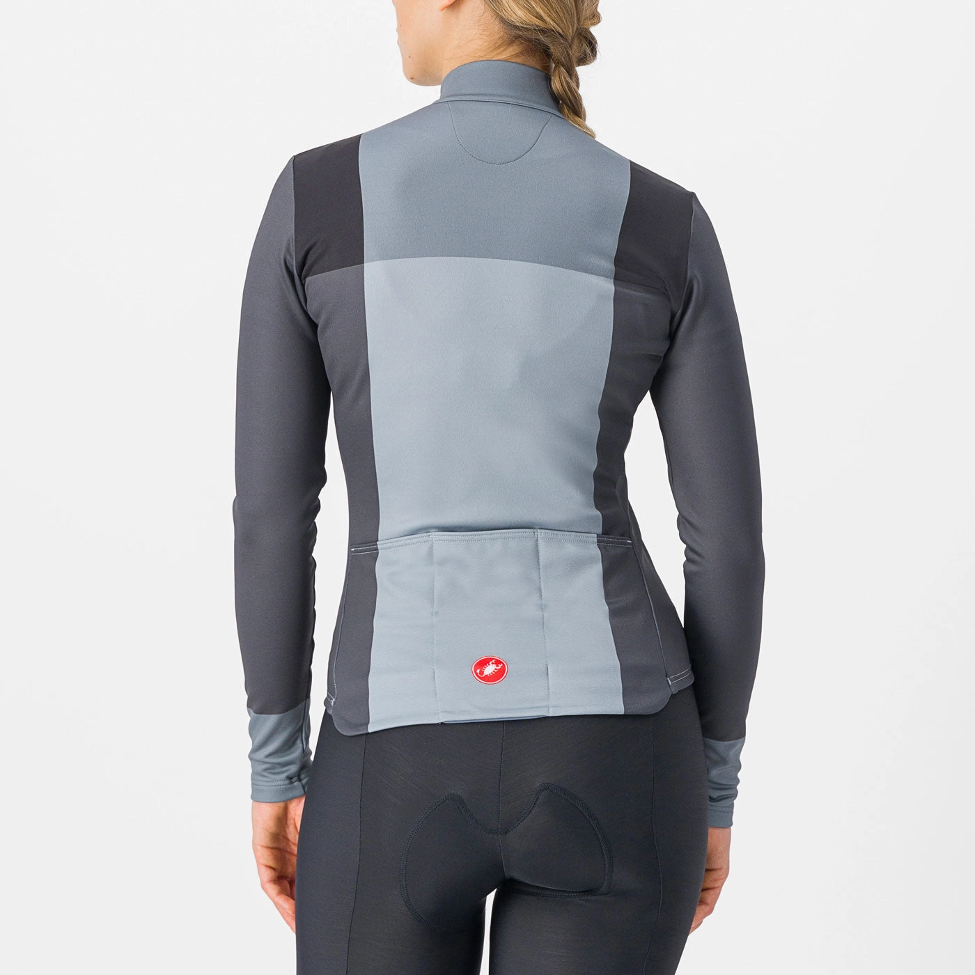 Castelli Unlimited Thermal women long sleeved jersey - Black gray