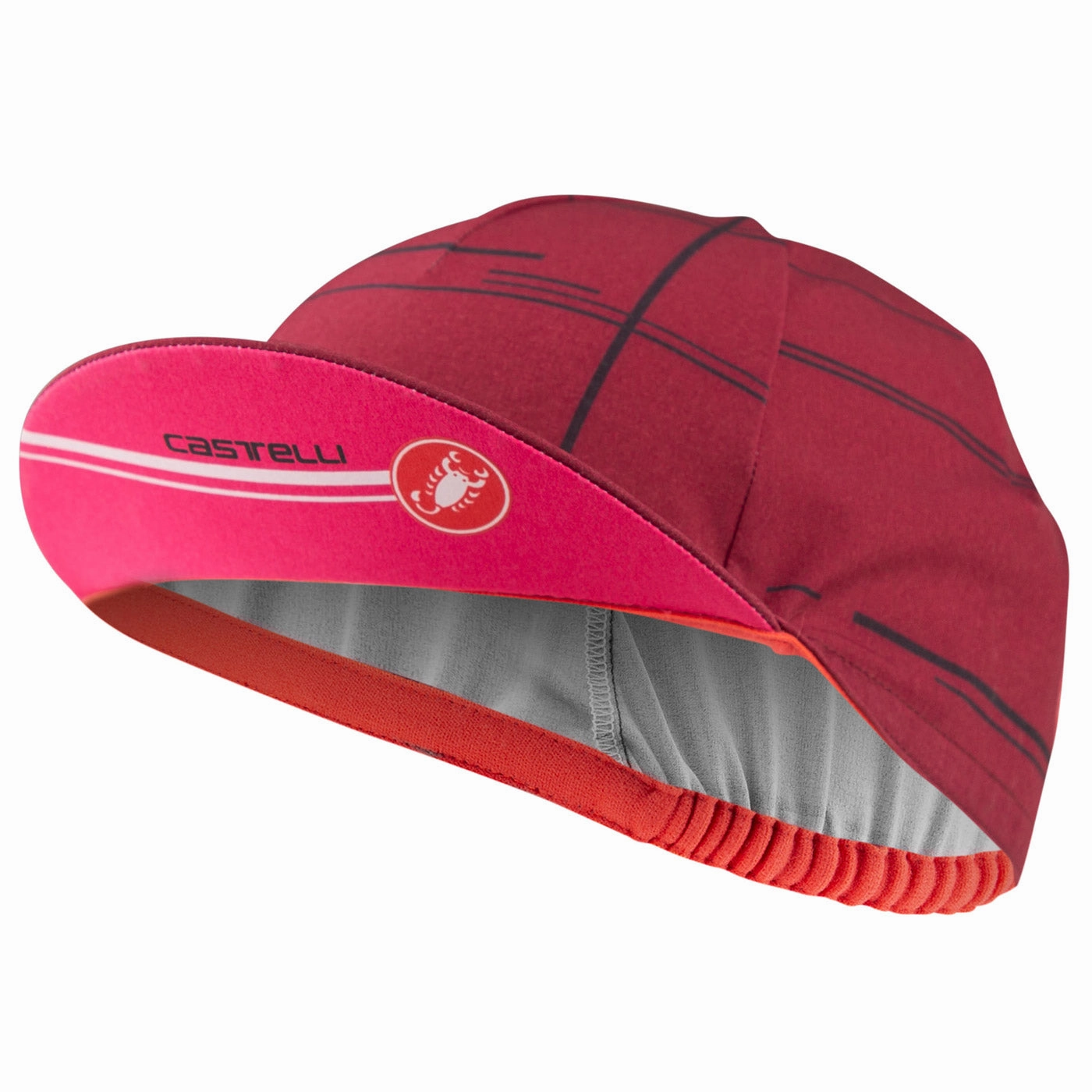 Castelli UPF cycling cap - Bordeaux