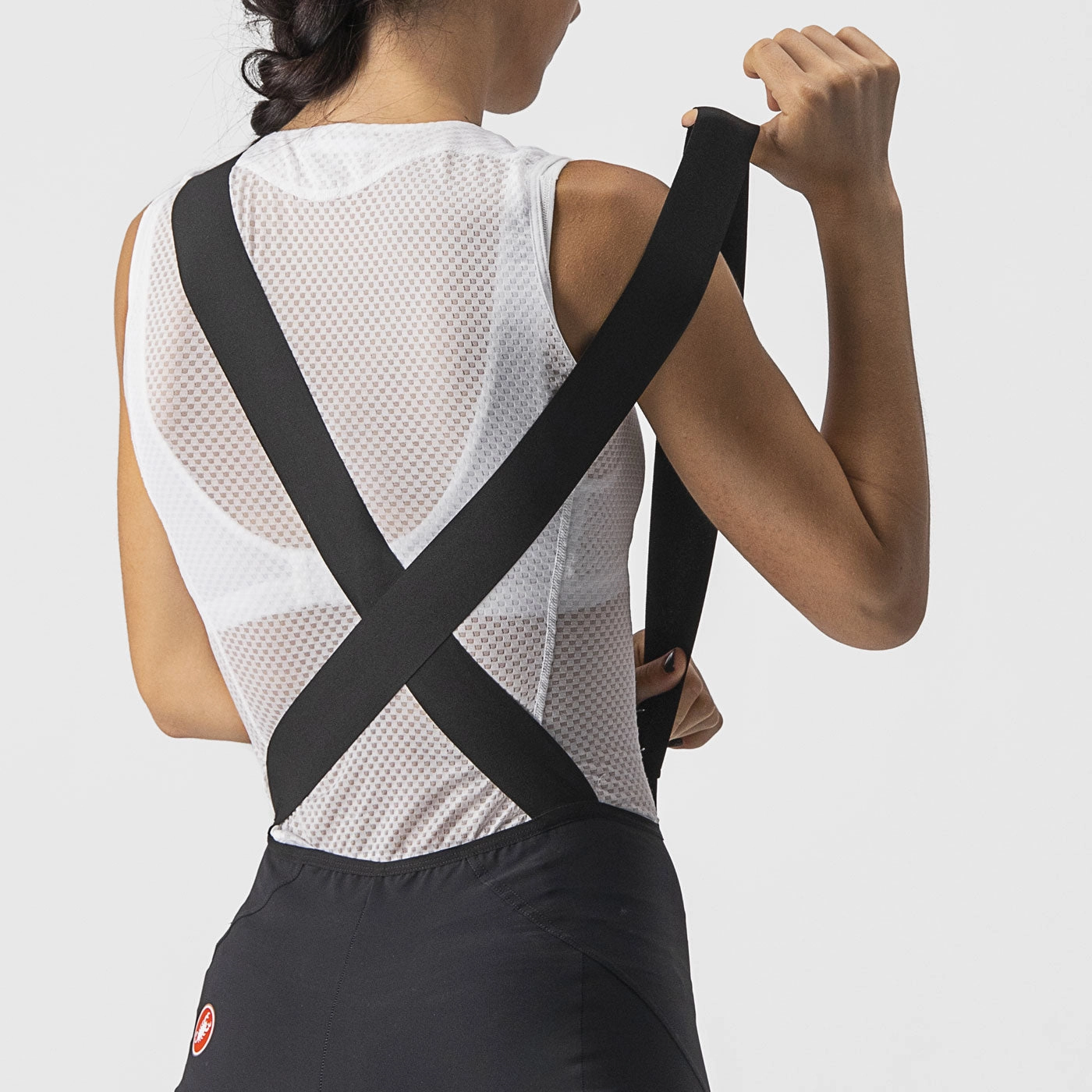 Castelli Velocissima 3 woman bib short - Black