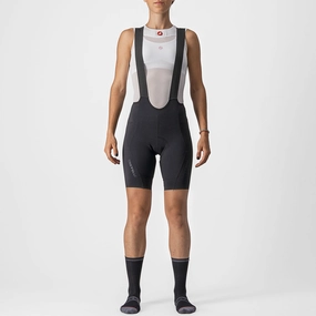 Castelli Velocissima 3 woman bib short - Black